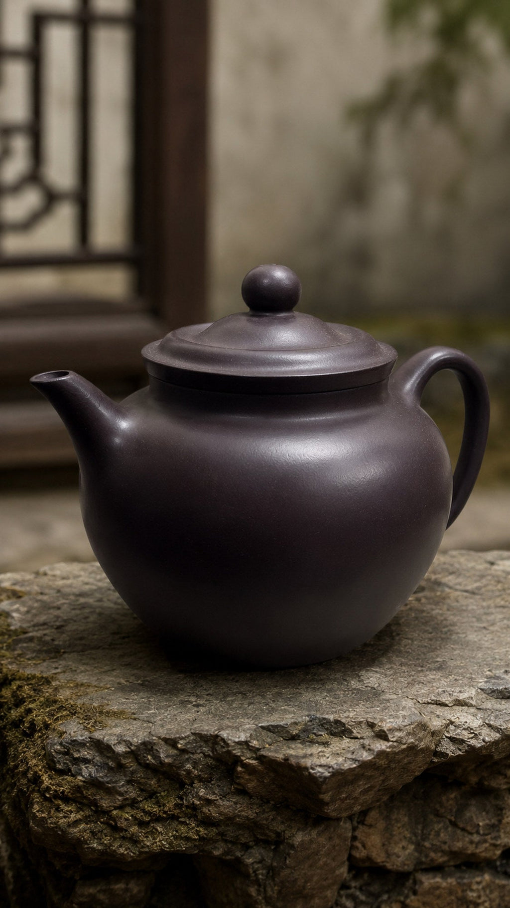Handmade Qiu Shui Yixing Zisha Teapot – Hei Duntou Clay, 240ml