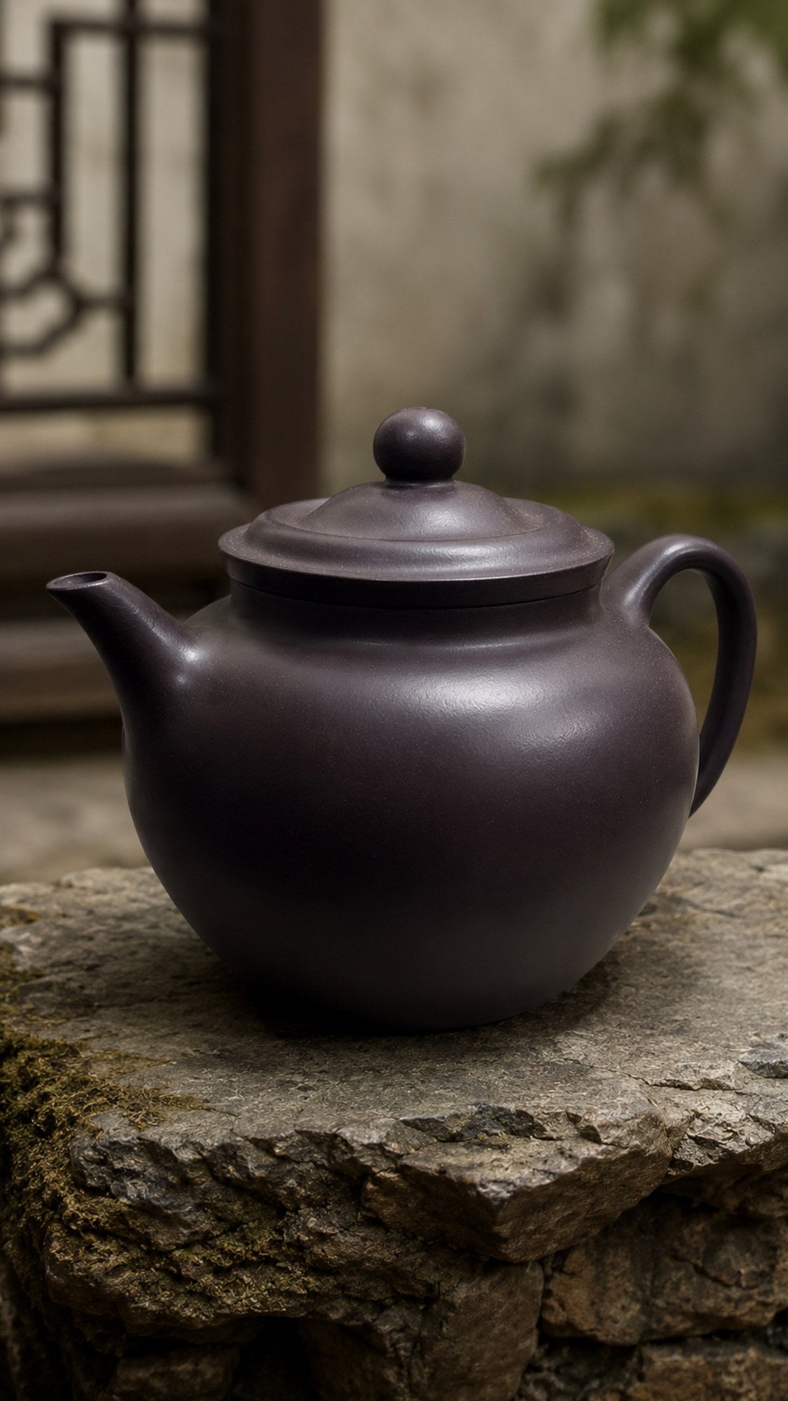 Handmade Qiu Shui Yixing Zisha Teapot – Hei Duntou Clay, 240ml