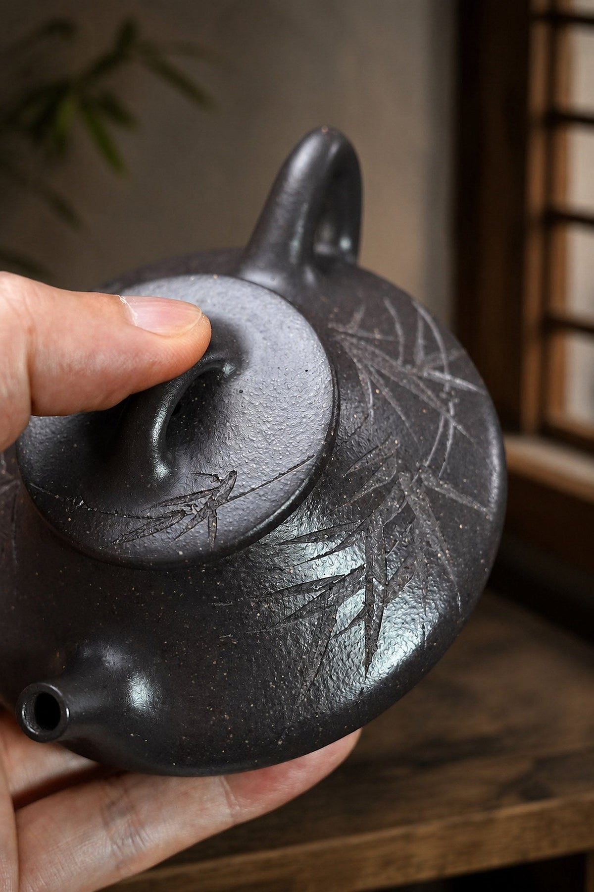 Handmade Qu Piao Yixing Zisha Teapot – Tianqingni Clay, 140ml