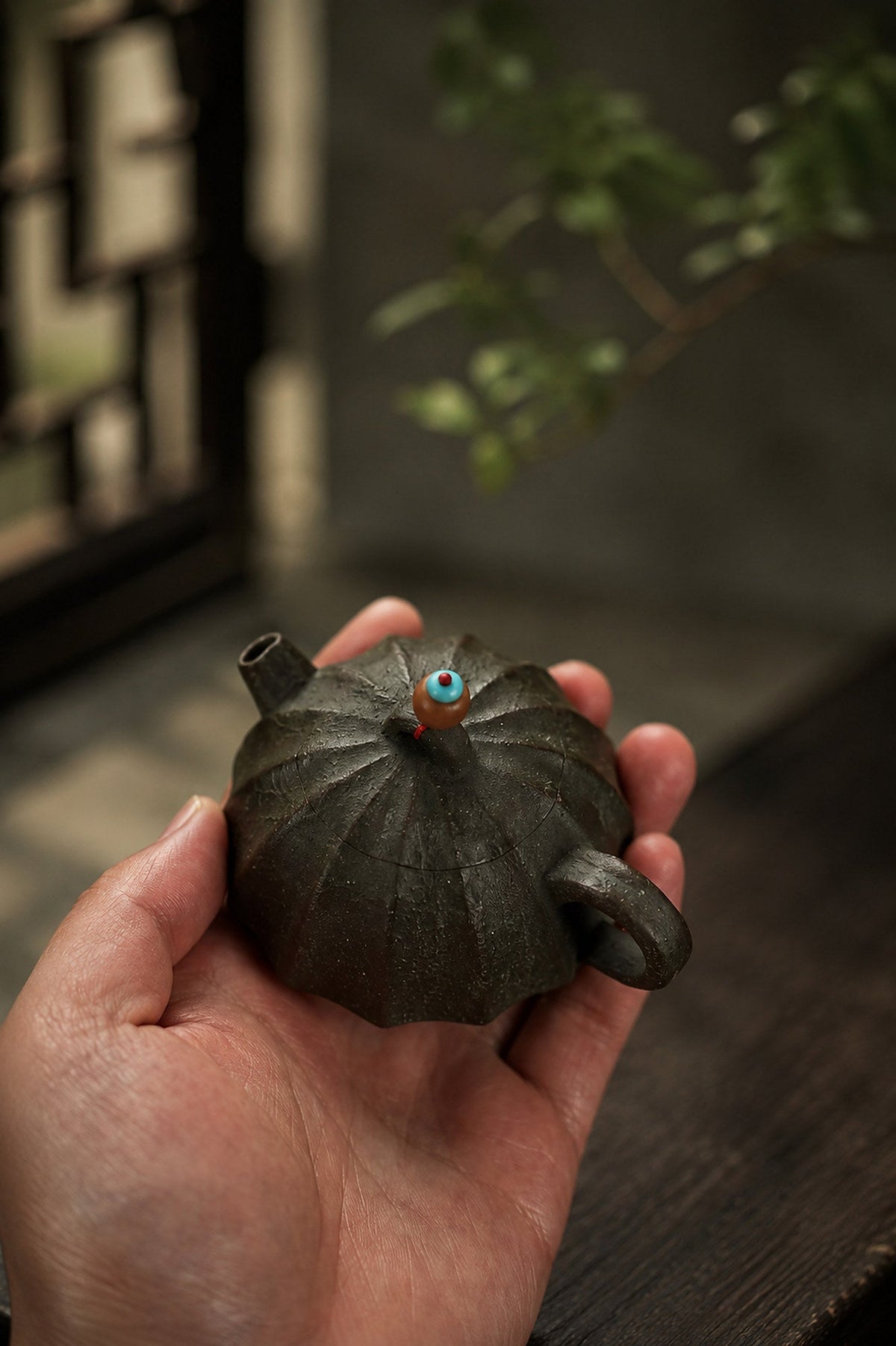 Handmade Qinquan Yixing Zisha Teapot – Aged Zini Clay, 80ml