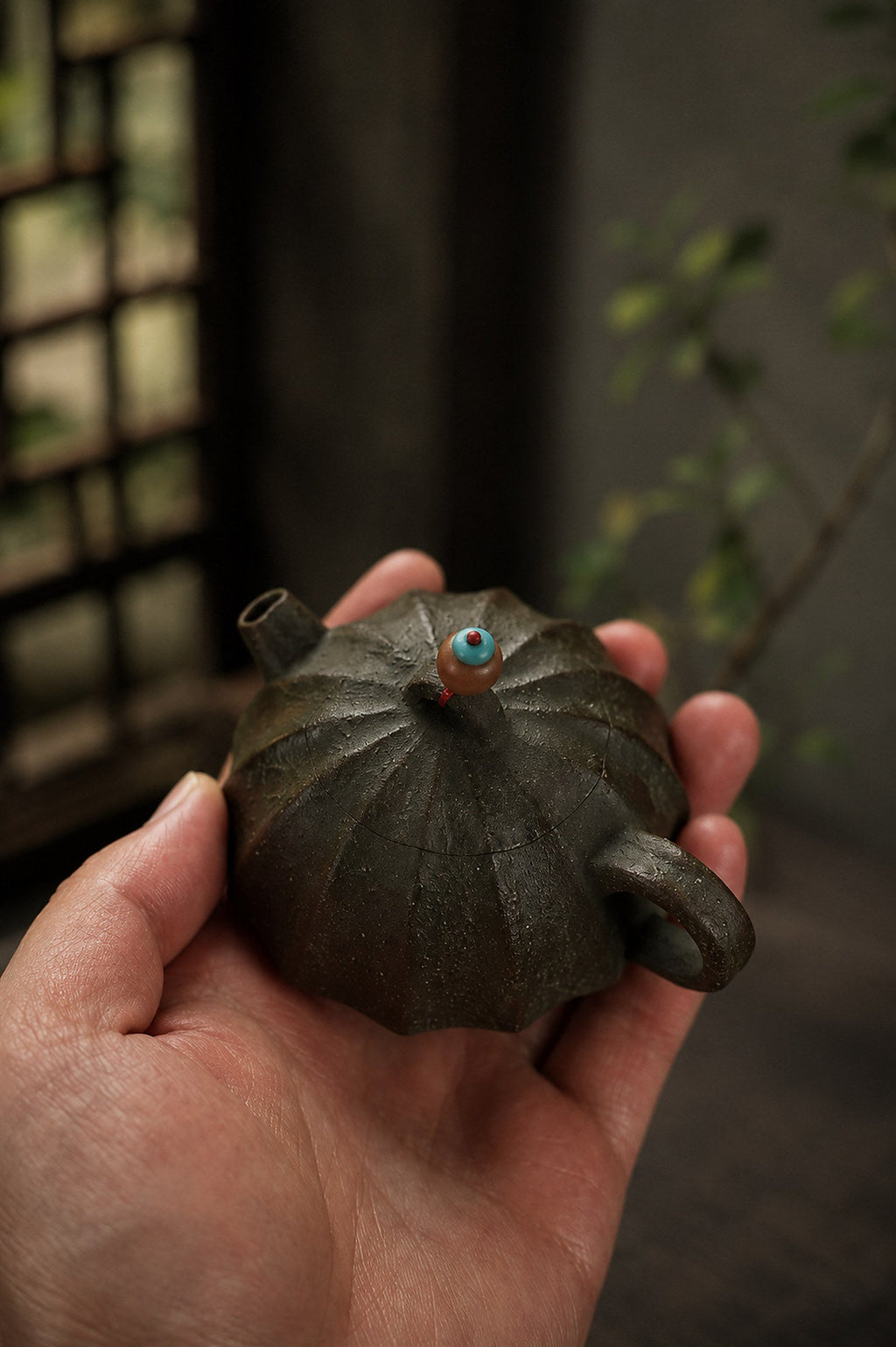 Handmade Qinquan Yixing Zisha Teapot – Aged Zini Clay, 80ml