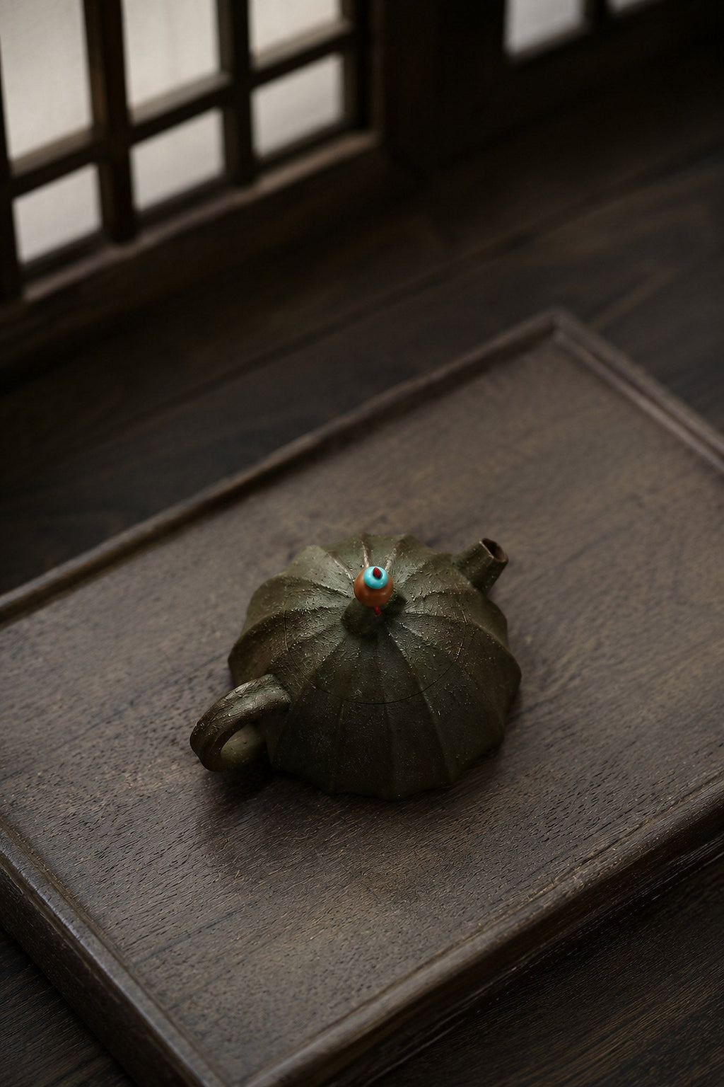 Handmade Qinquan Yixing Zisha Teapot – Aged Zini Clay, 80ml