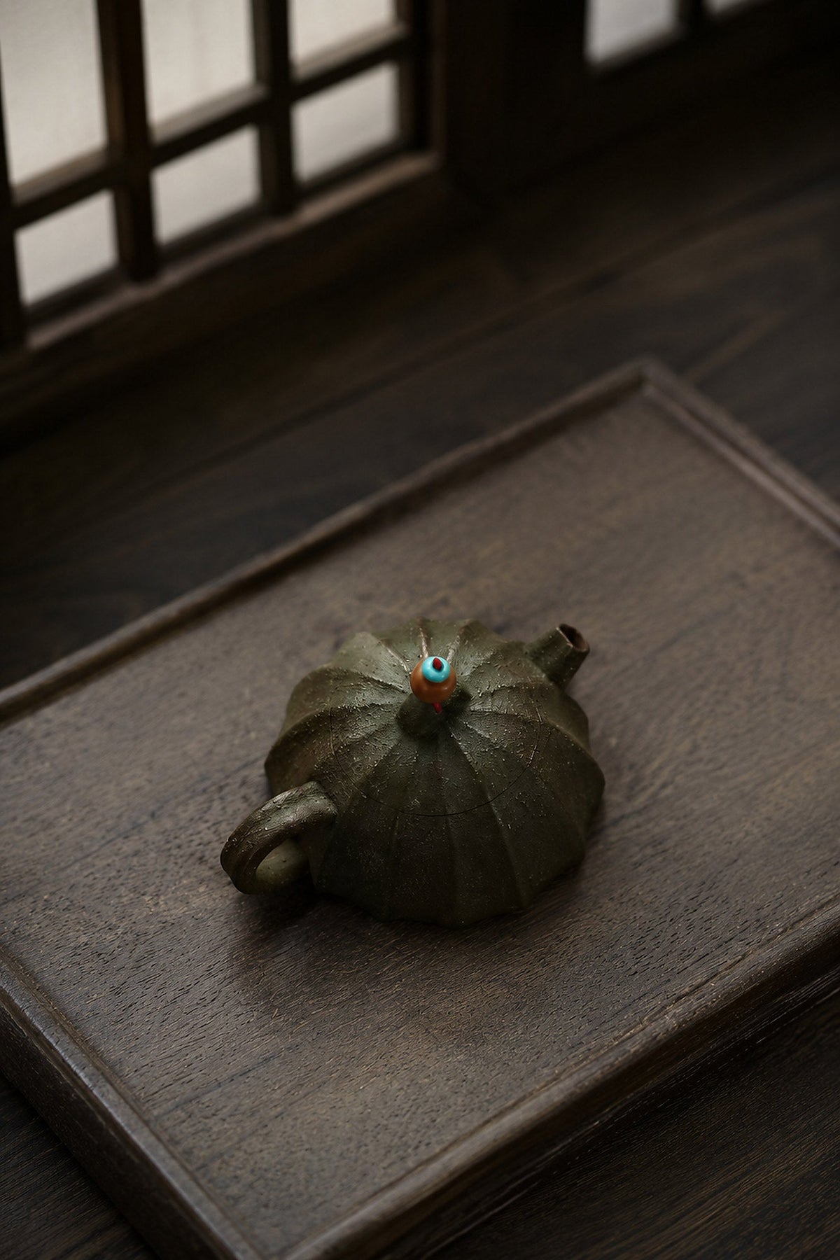 Handmade Qinquan Yixing Zisha Teapot – Aged Zini Clay, 80ml