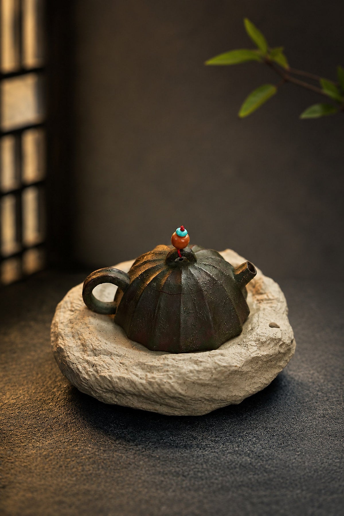 Handmade Qinquan Yixing Zisha Teapot – Aged Zini Clay, 80ml