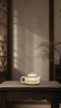 Rongtian Yixing Zisha Teapot – Baiyu Duanni Clay, 100ml