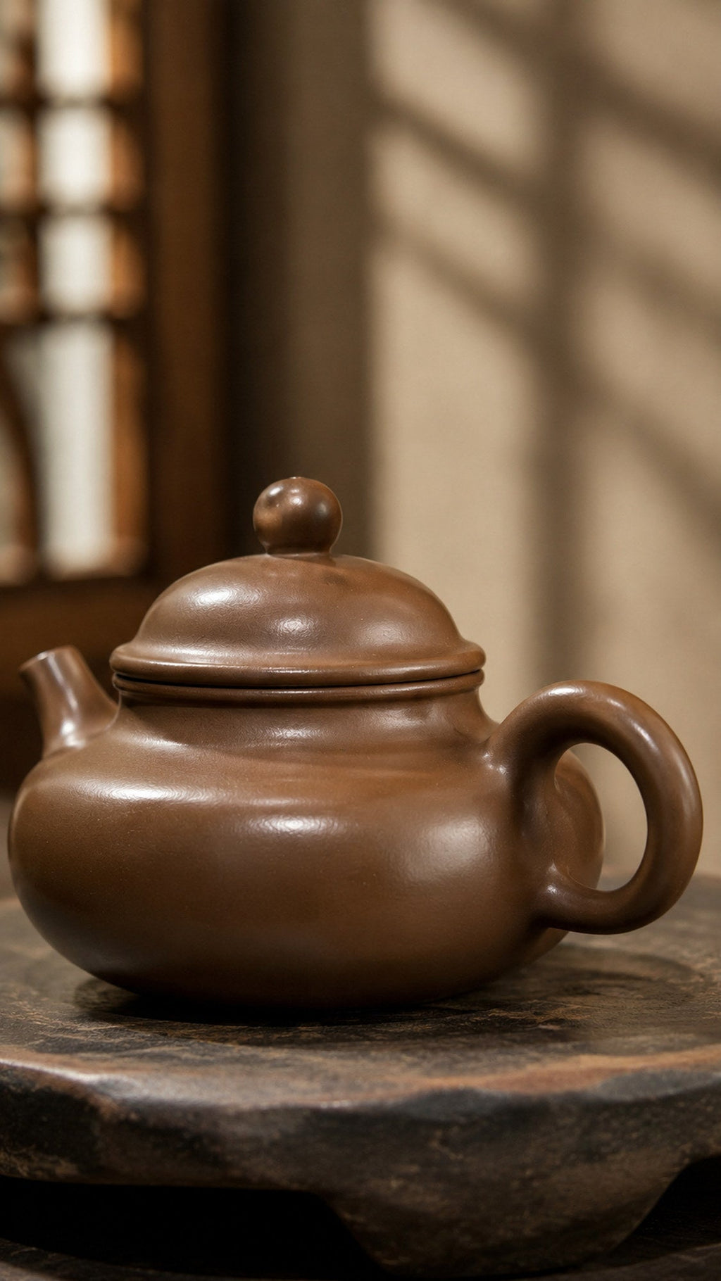Handmade Rongtian Yixing Zisha Teapot – Chijin Zini Clay, 140ml