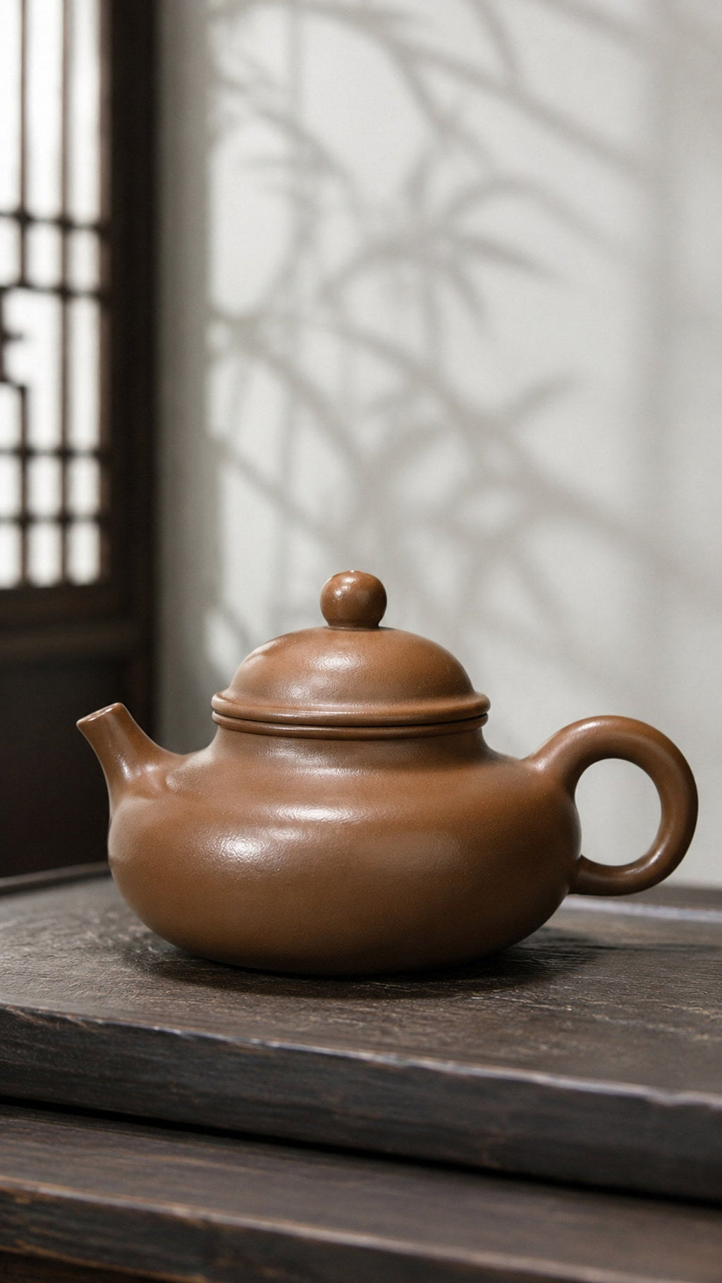Handmade Rongtian Yixing Zisha Teapot – Chijin Zini Clay, 140ml