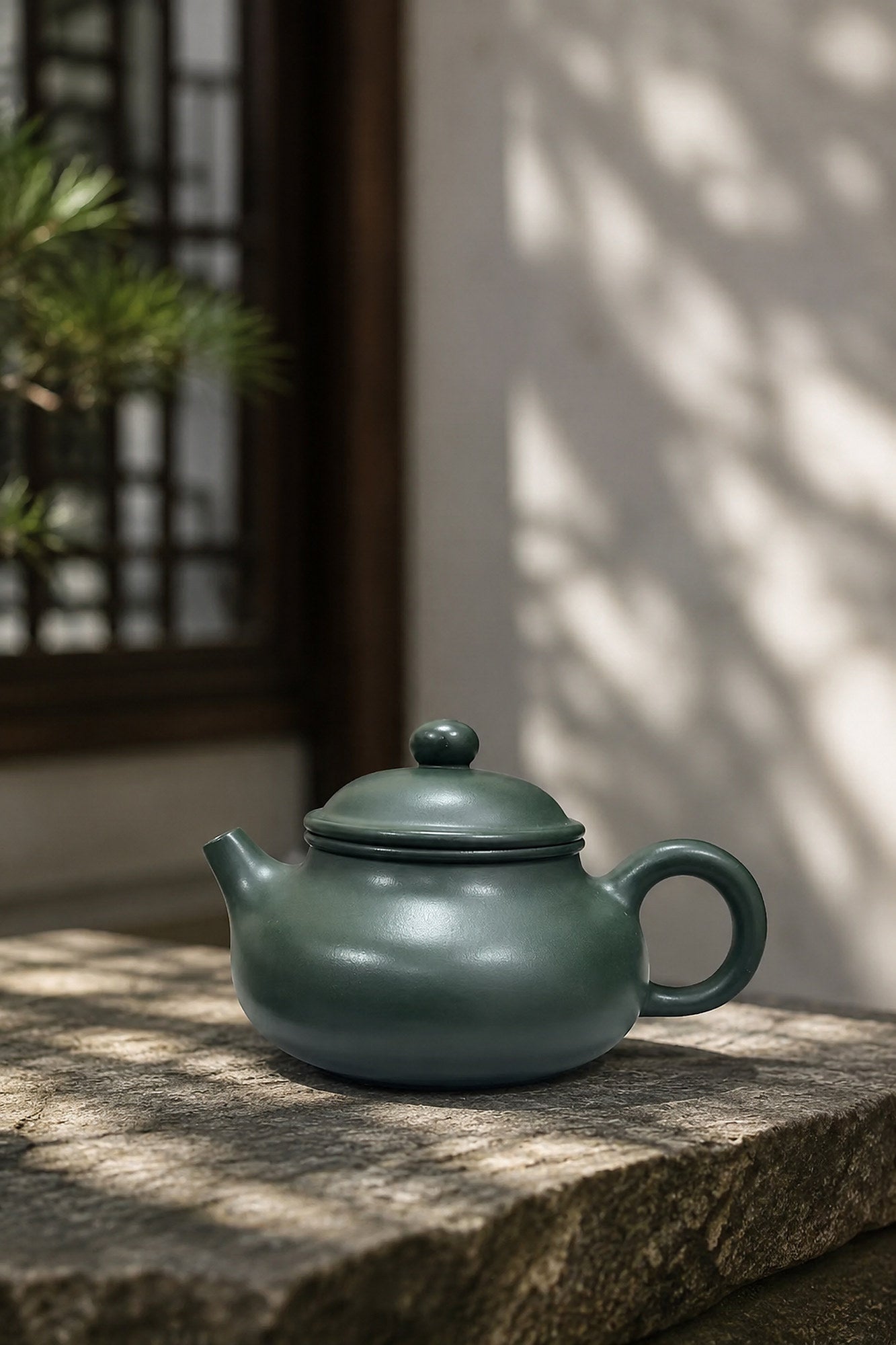Handmade Rongtian Yixing Zisha Teapot – Luni Clay, 110ml