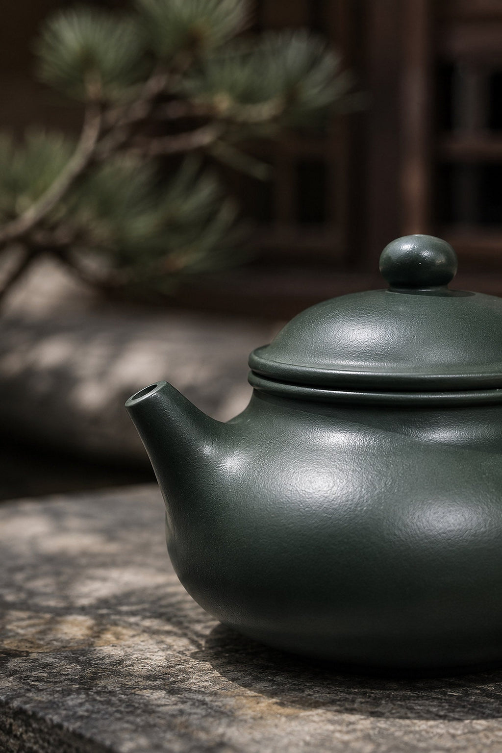 Handmade Rongtian Yixing Zisha Teapot – Luni Clay, 110ml