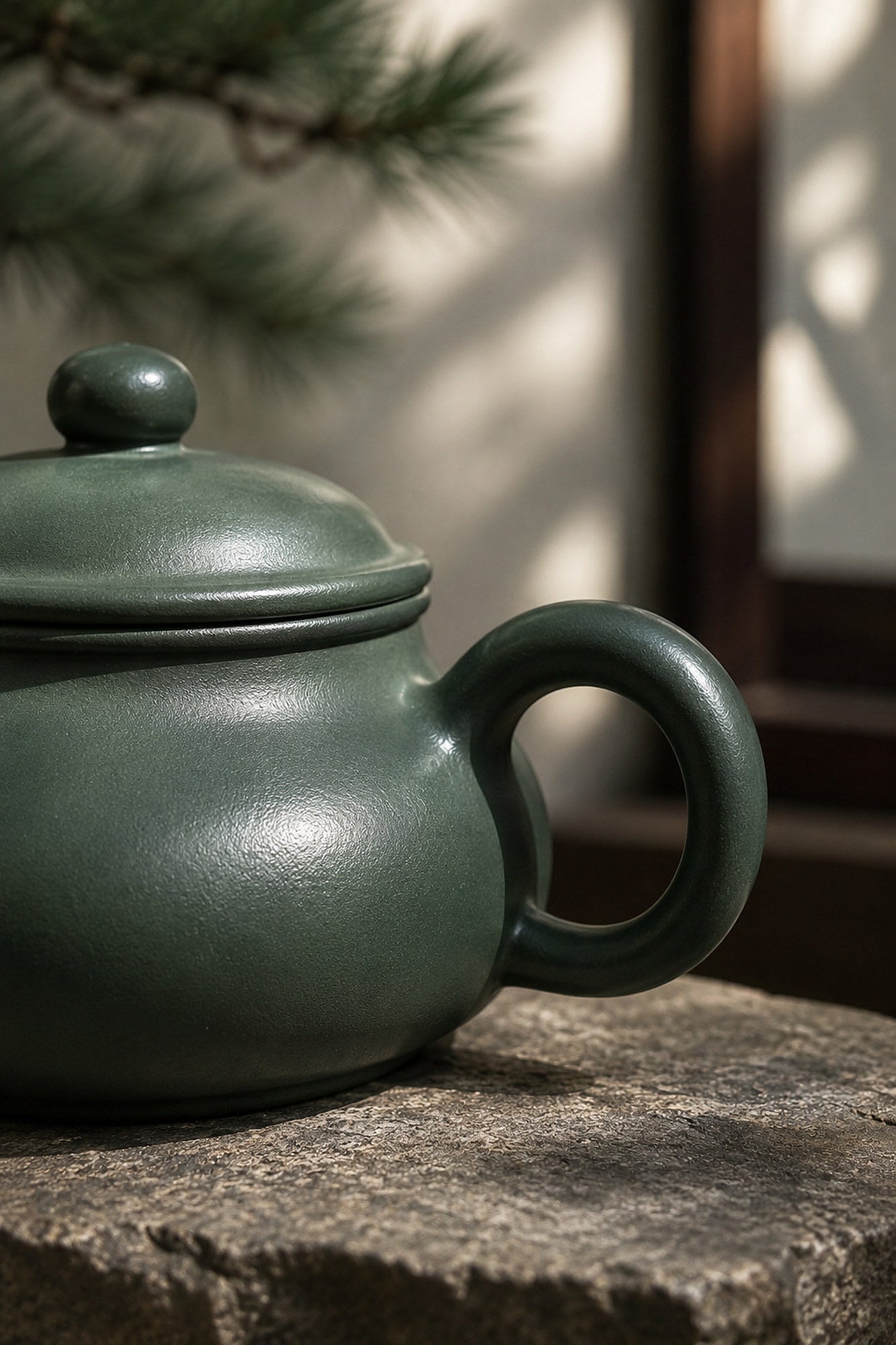 Handmade Rongtian Yixing Zisha Teapot – Luni Clay, 110ml