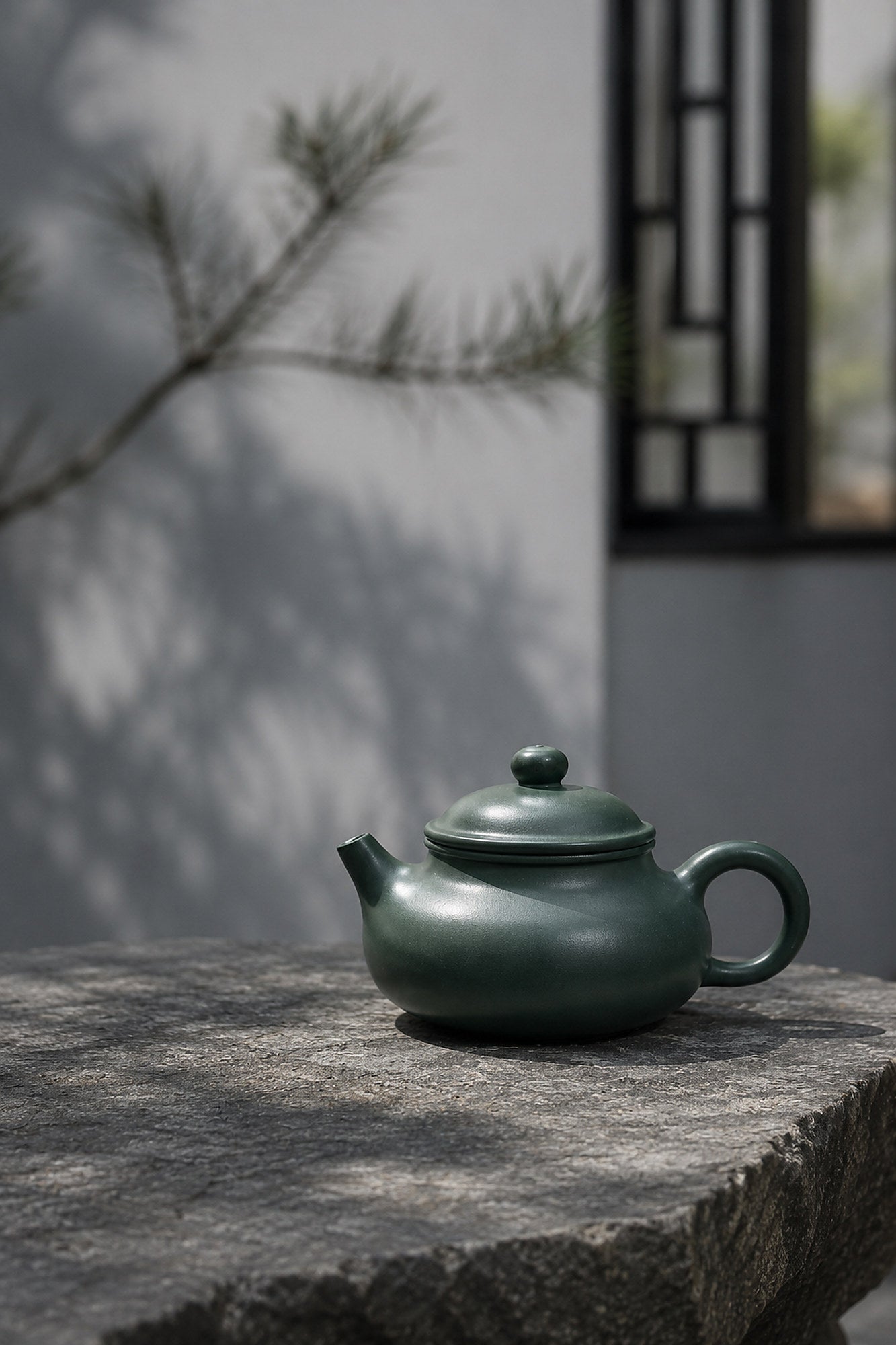 Handmade Rongtian Yixing Zisha Teapot – Luni Clay, 110ml
