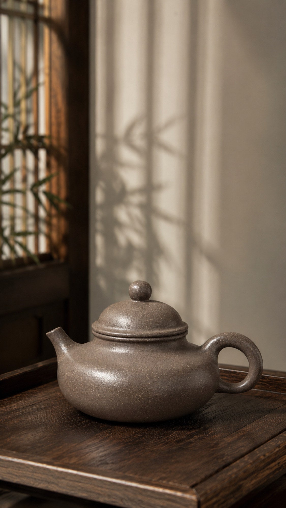 Handmade Rongtian Yixing Zisha Teapot – Tianqingni Clay, 140ml