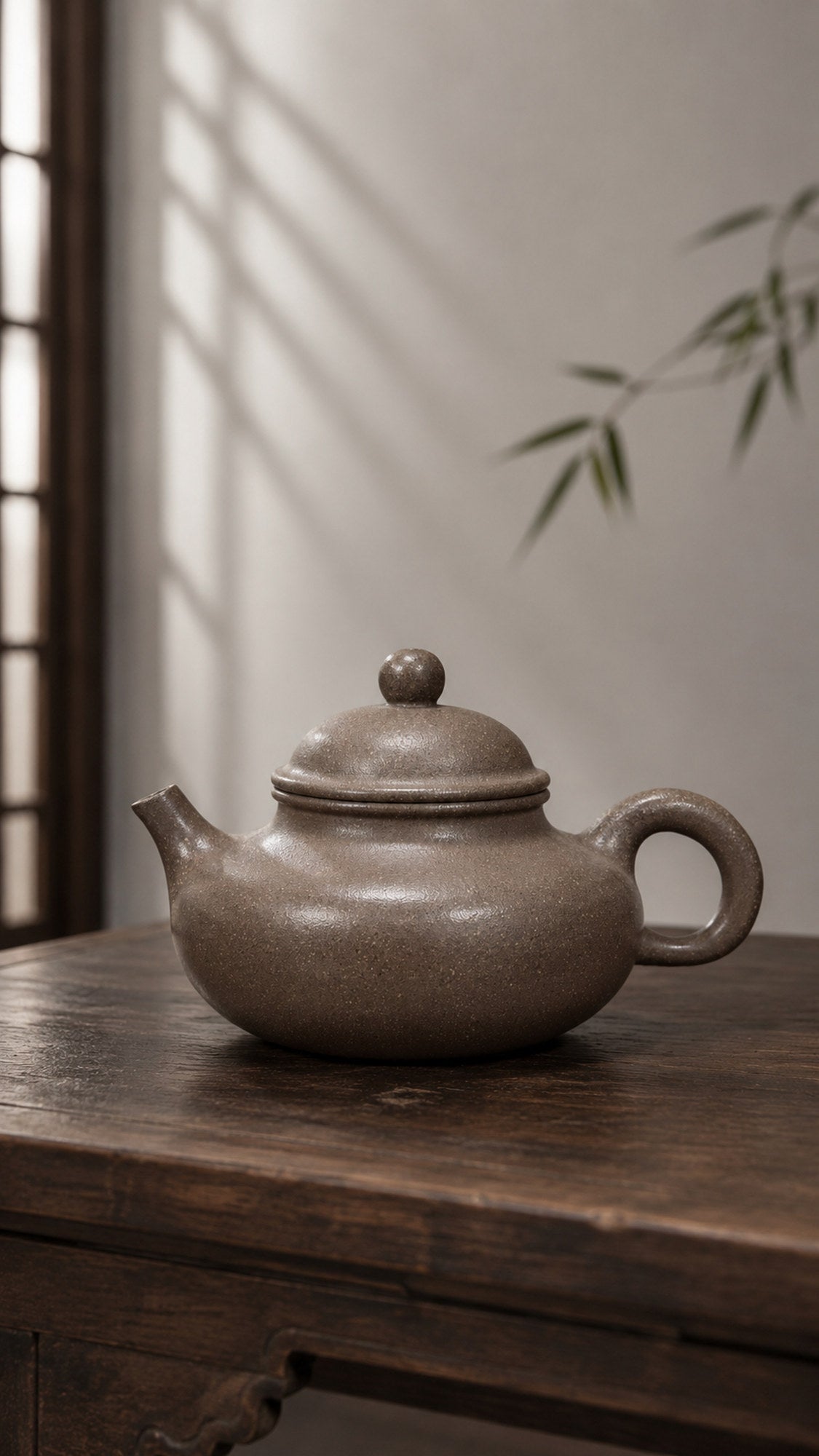 Handmade Rongtian Yixing Zisha Teapot – Tianqingni Clay, 140ml