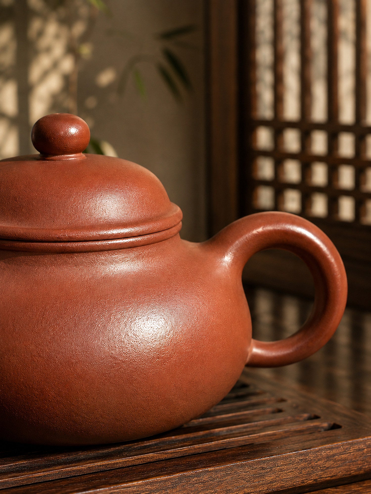Rongtian Yixing Zisha Teapot – Zhuni Clay, 60ml