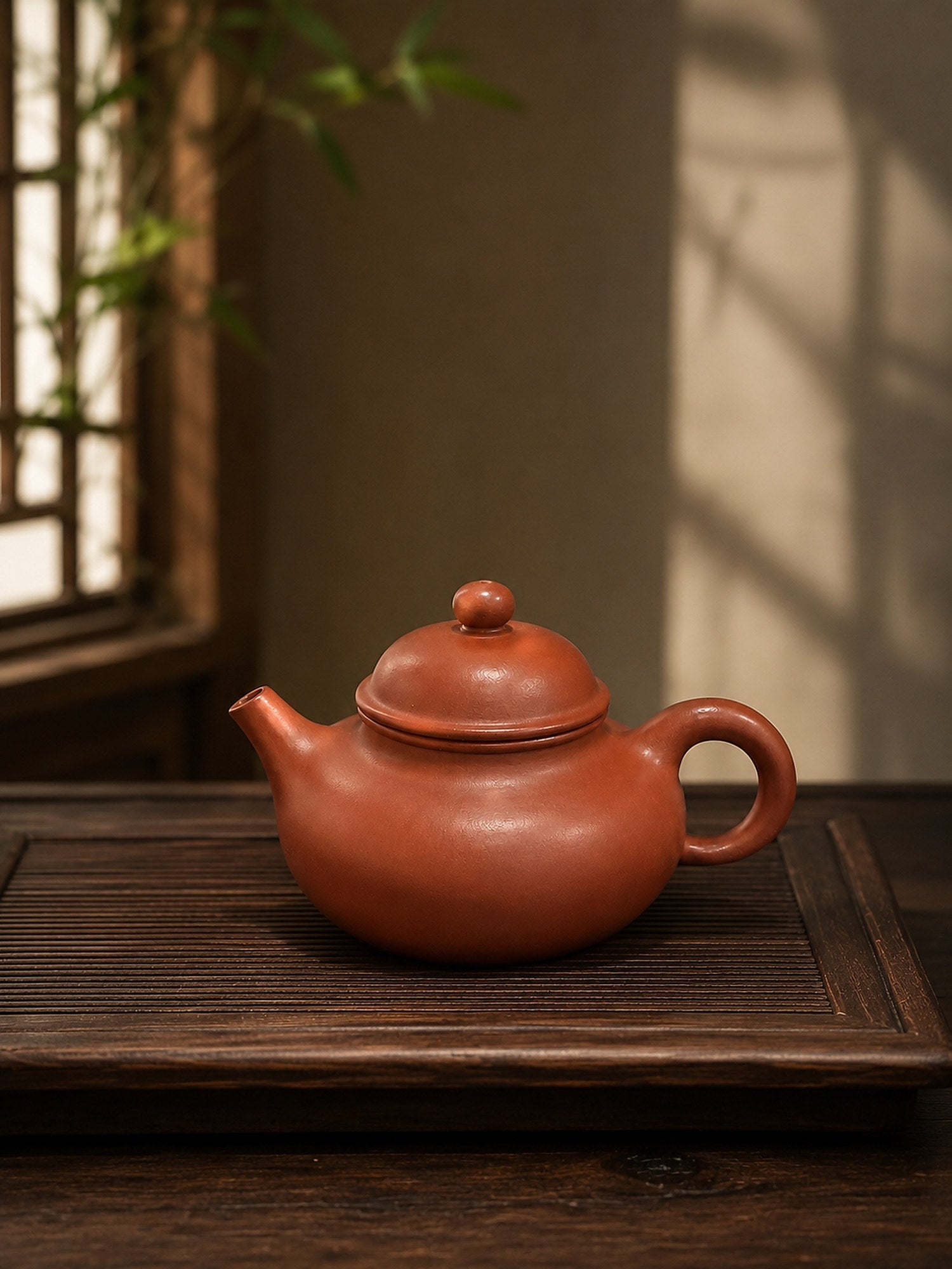 Rongtian Yixing Zisha Teapot – Zhuni Clay, 60ml