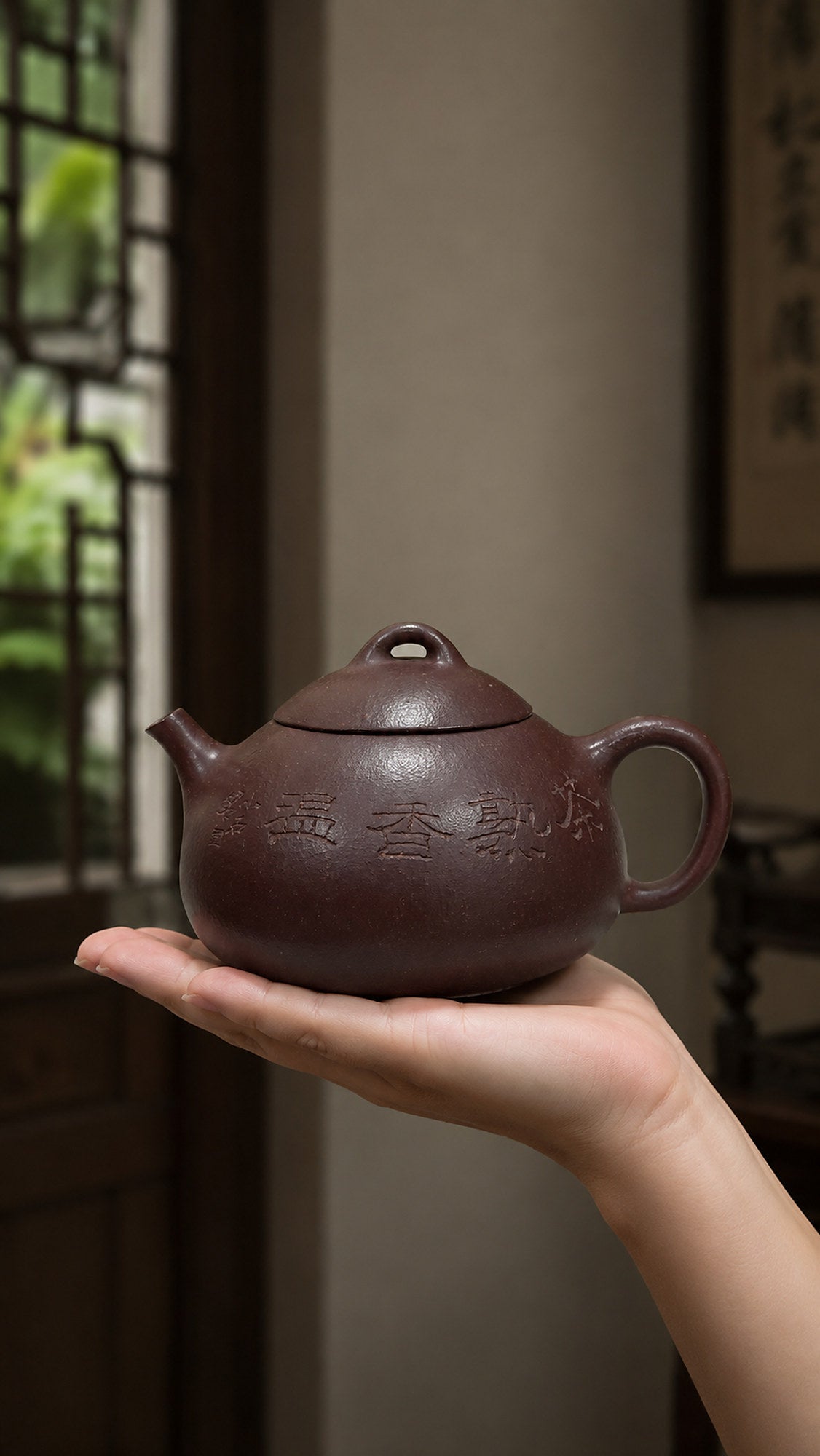 Ru Piao Yixing Zisha Teapot – Ziyu Jinsha Clay, 180ml