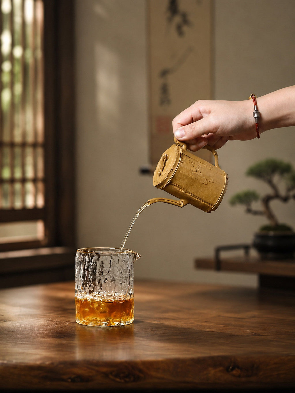 Handmade Sculptural Form Yixing Zisha Teapot – Aged Duanni Clay, 150ml – No. 317
