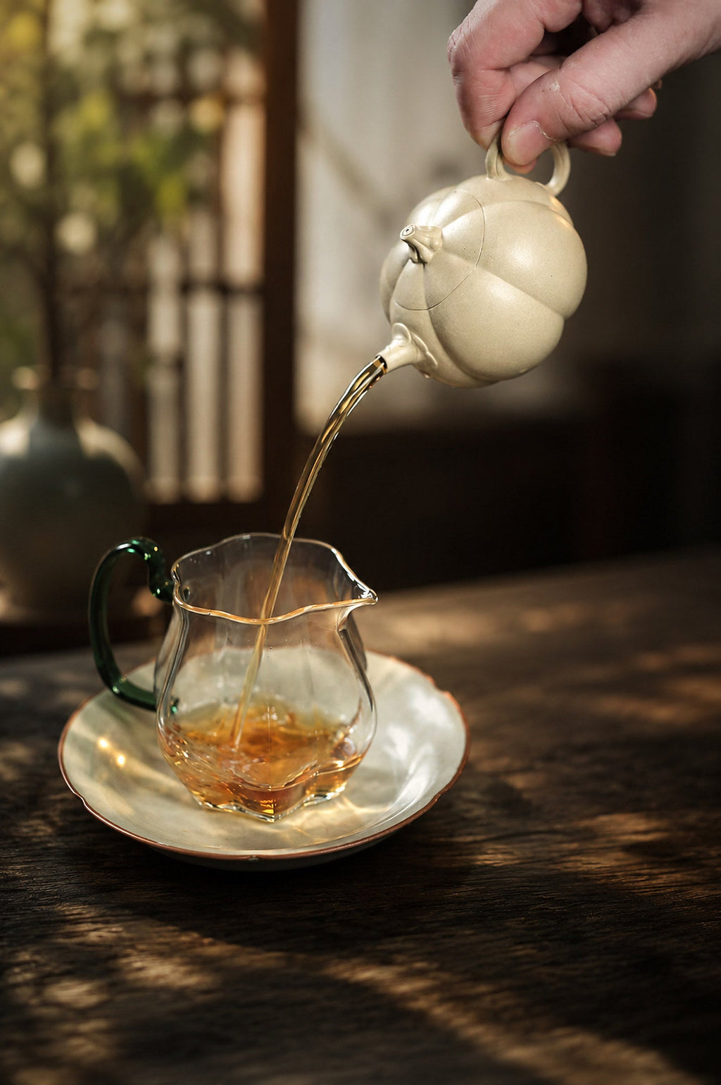 Handmade Sculptural Form Yixing Zisha Teapot – Baiyu Duanni Clay, 150ml – No. 311