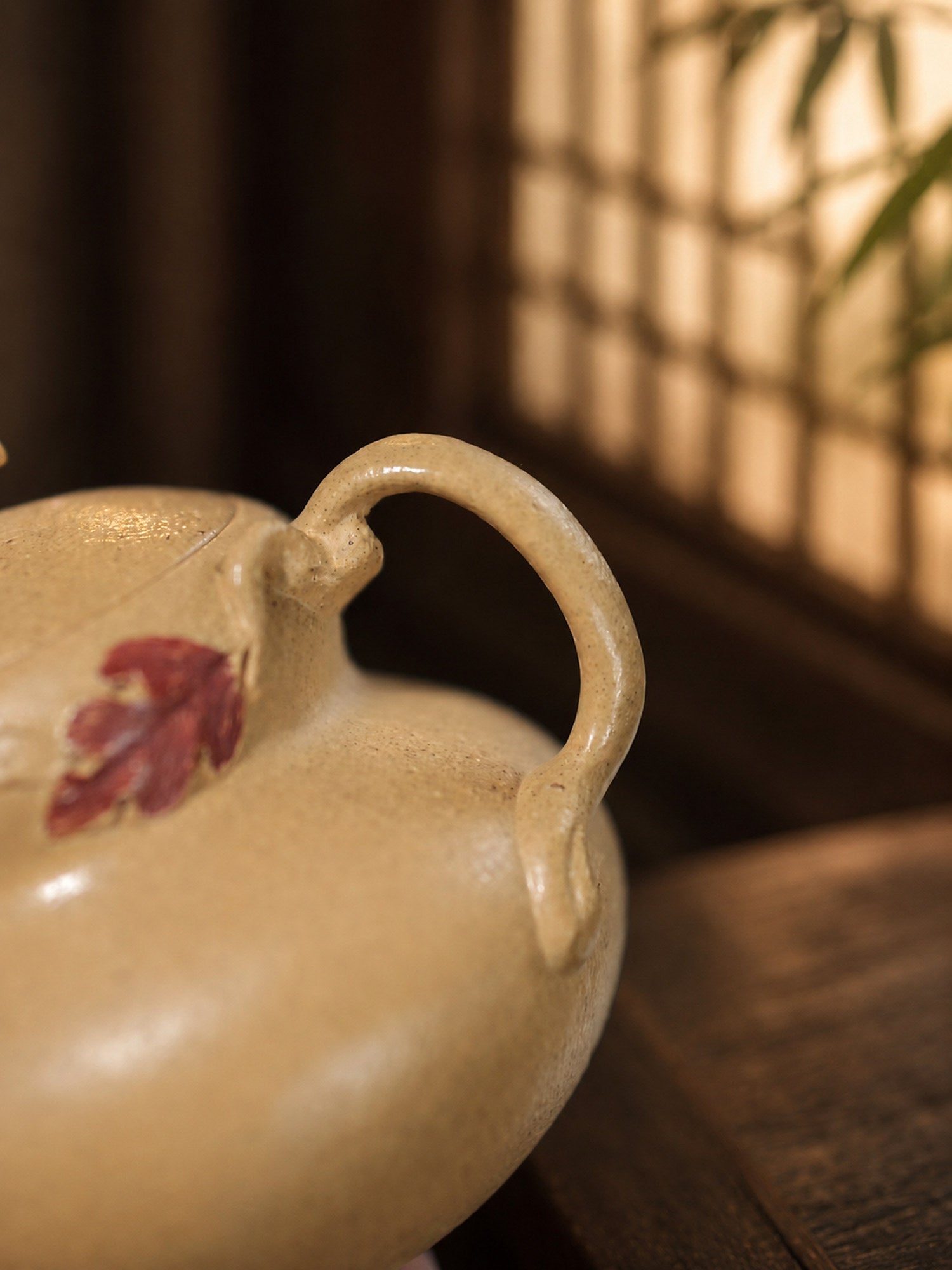 Handmade Gourd Form Yixing Zisha Teapot – Duanni Clay, 160ml