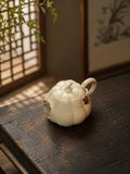 Handmade Pumpkin Form Yixing Zisha Teapot – Duanni Clay, 100ml