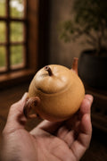 Handmade Sculptural Form Yixing Zisha Teapot – Duanni Clay, 160ml