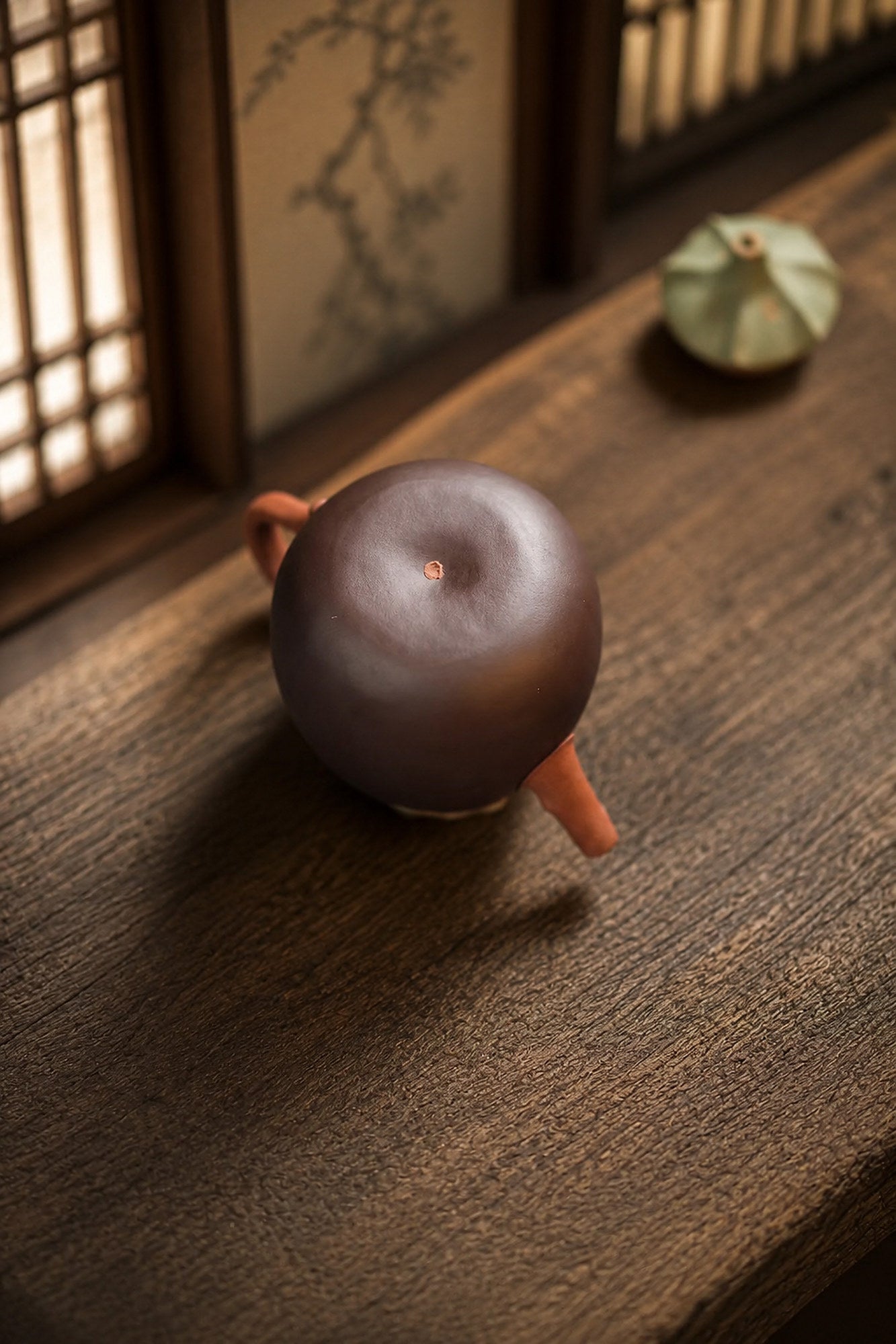 Handmade Sculptural Form Yixing Zisha Teapot – Duanni Clay, 150ml – No. 301