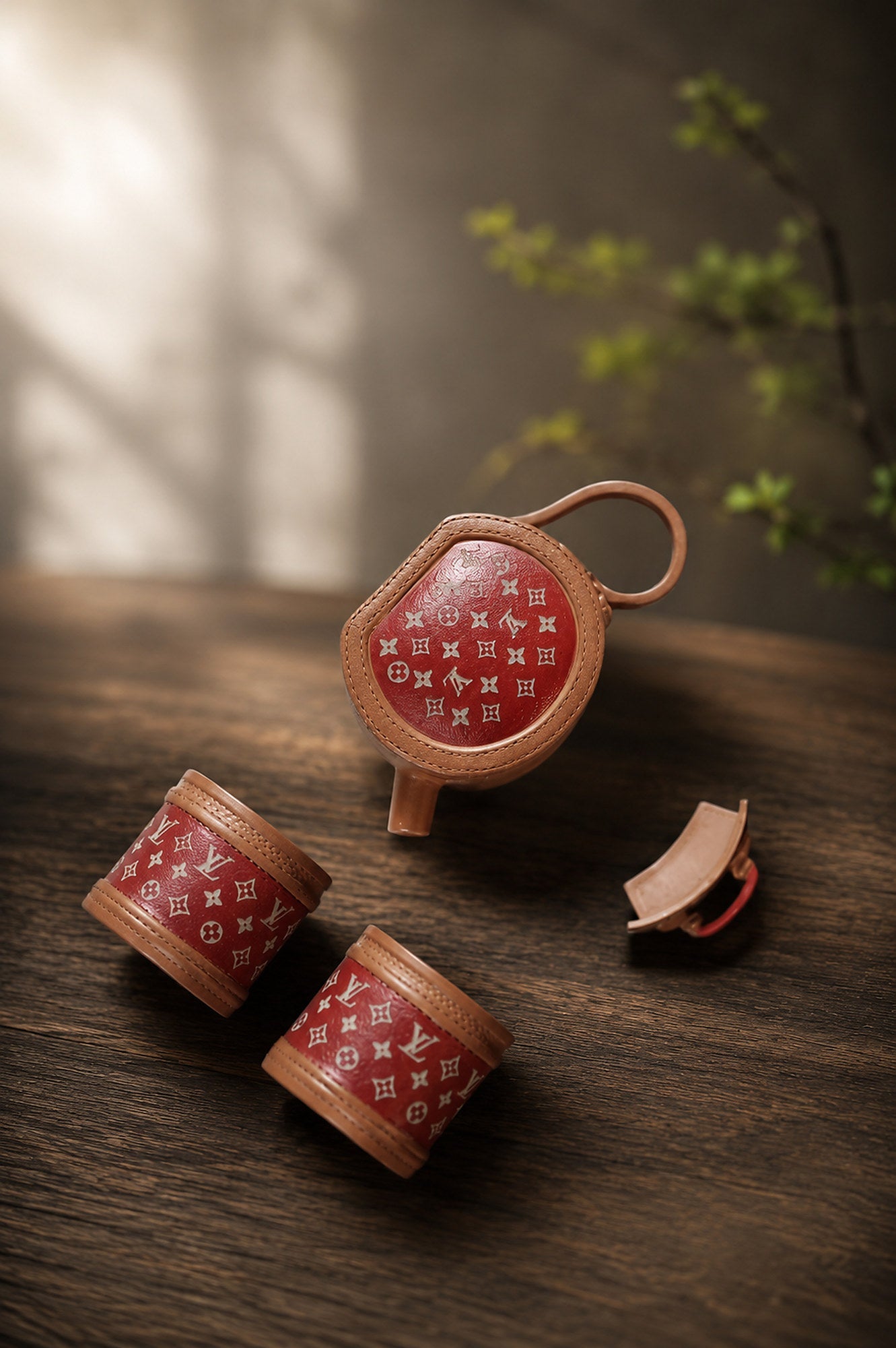 Handmade Sculptural Form Yixing Zisha Teapot – Duanni Clay, 150ml – No. 321