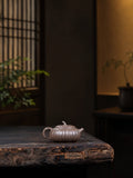 Pumpkin Form Yixing Zisha Teapot – Duanni Clay, 90ml