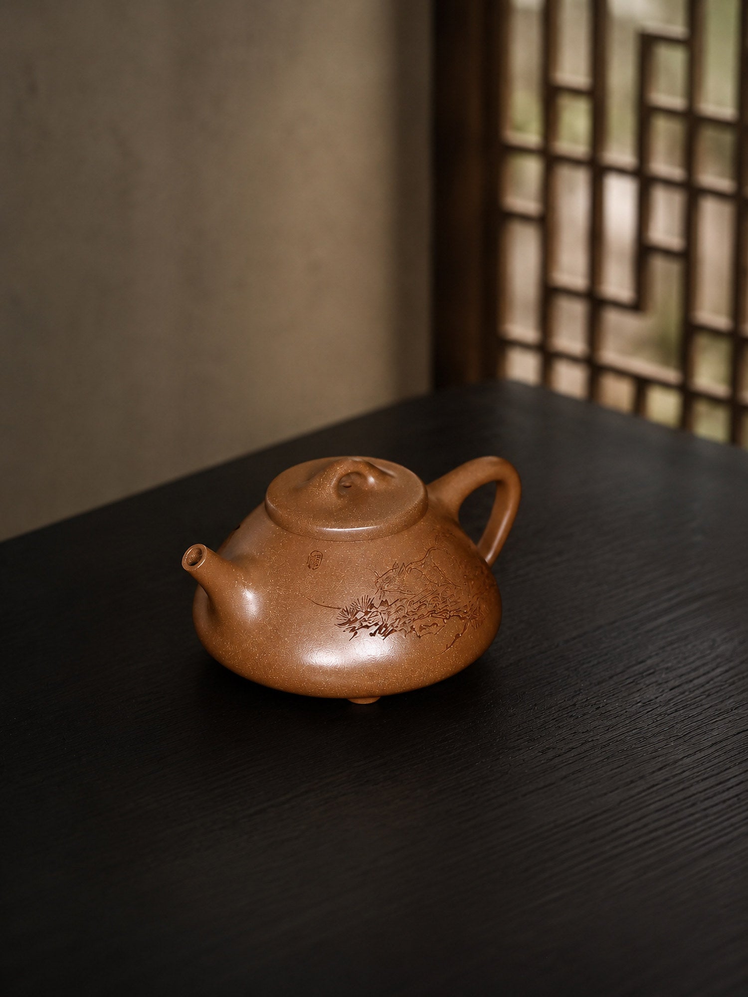 Ziye Shipiao Yixing Zisha Teapot – Aged Duanni Clay, 150ml