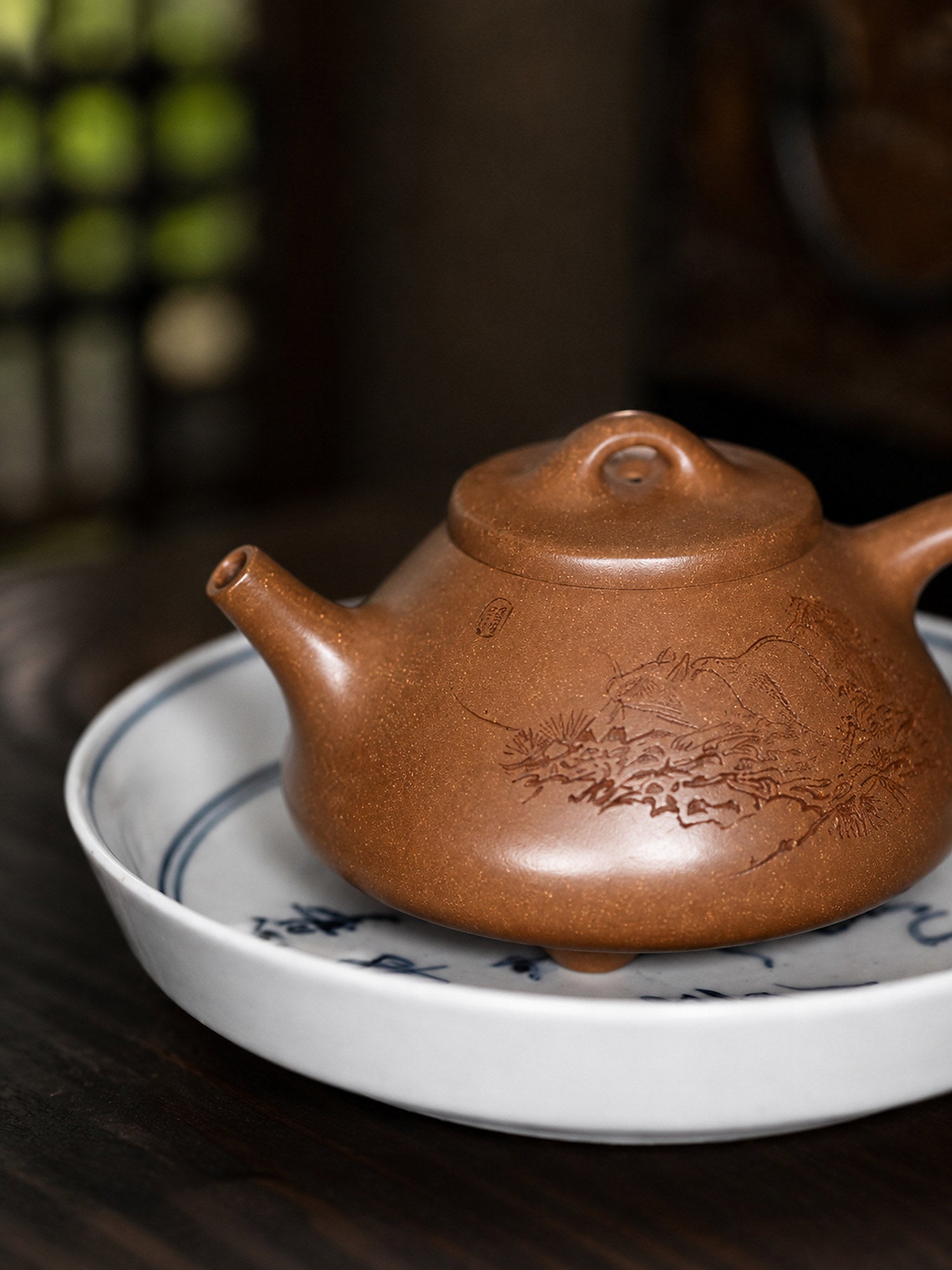 Ziye Shipiao Yixing Zisha Teapot – Aged Duanni Clay, 150ml