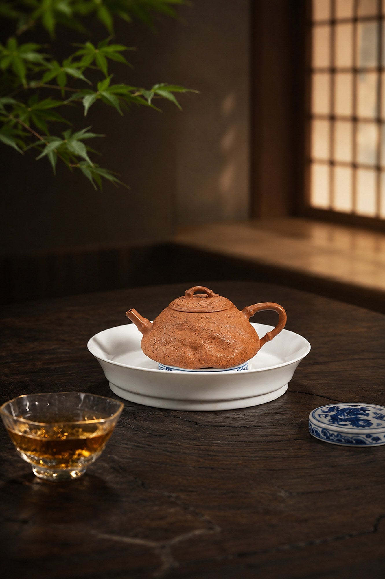 Handmade Shipiao Yixing Zisha Teapot – Aged Duanni Clay, 150ml