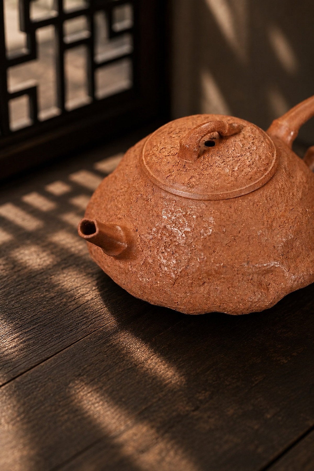 Handmade Shipiao Yixing Zisha Teapot – Aged Duanni Clay, 150ml