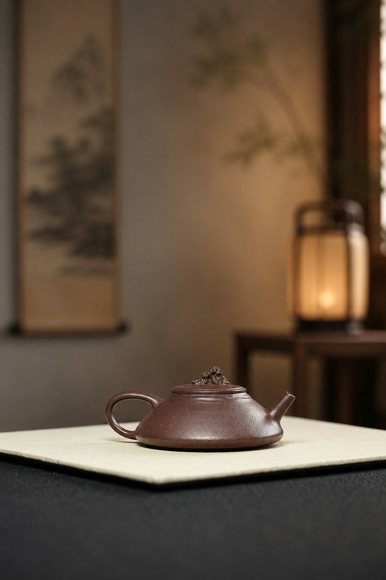 Handmade Shipiao Yixing Zisha Teapot – Aged Zini Clay, 100ml