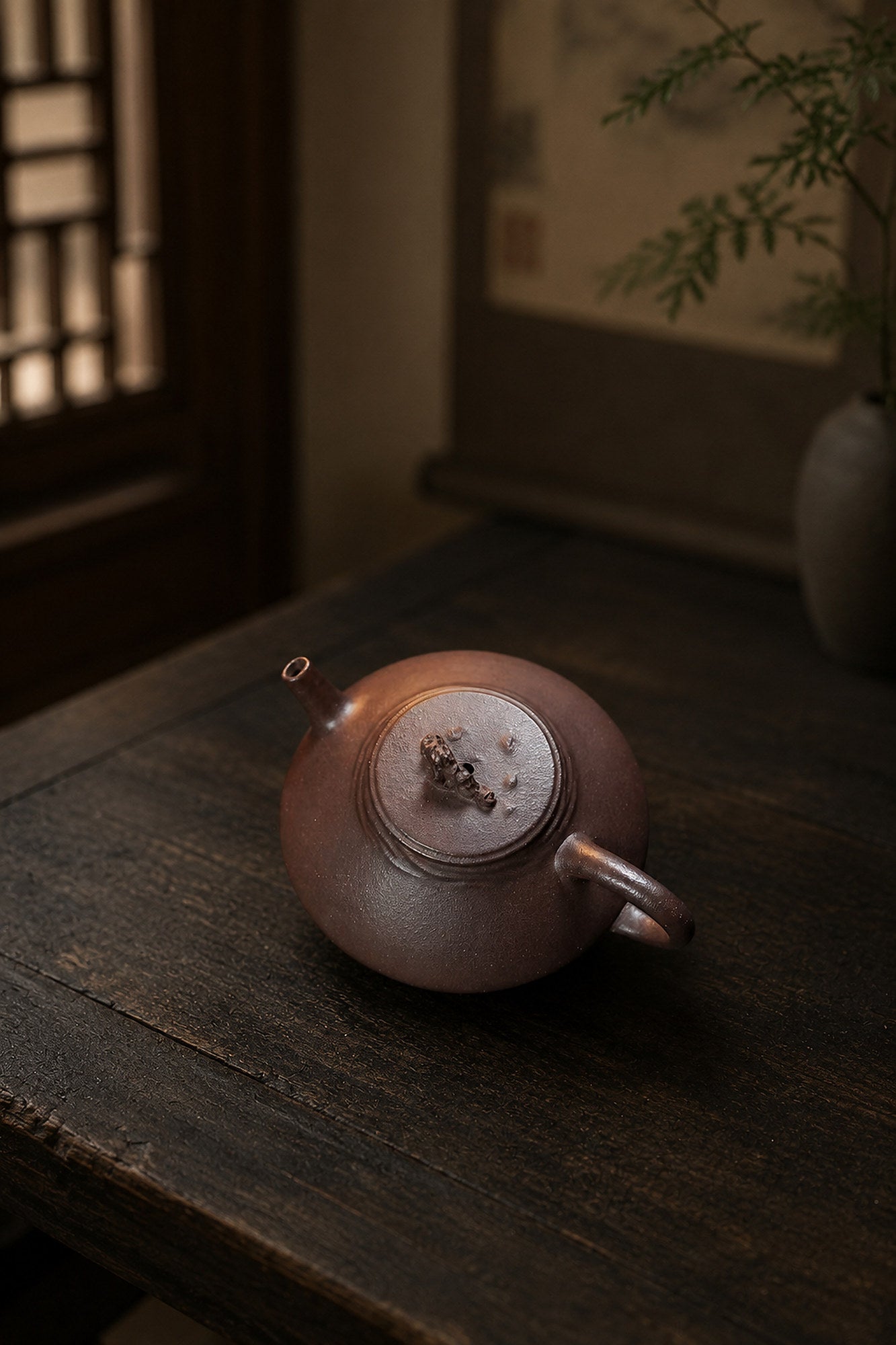 Handmade Shipiao Yixing Zisha Teapot – Aged Zini Clay, 100ml