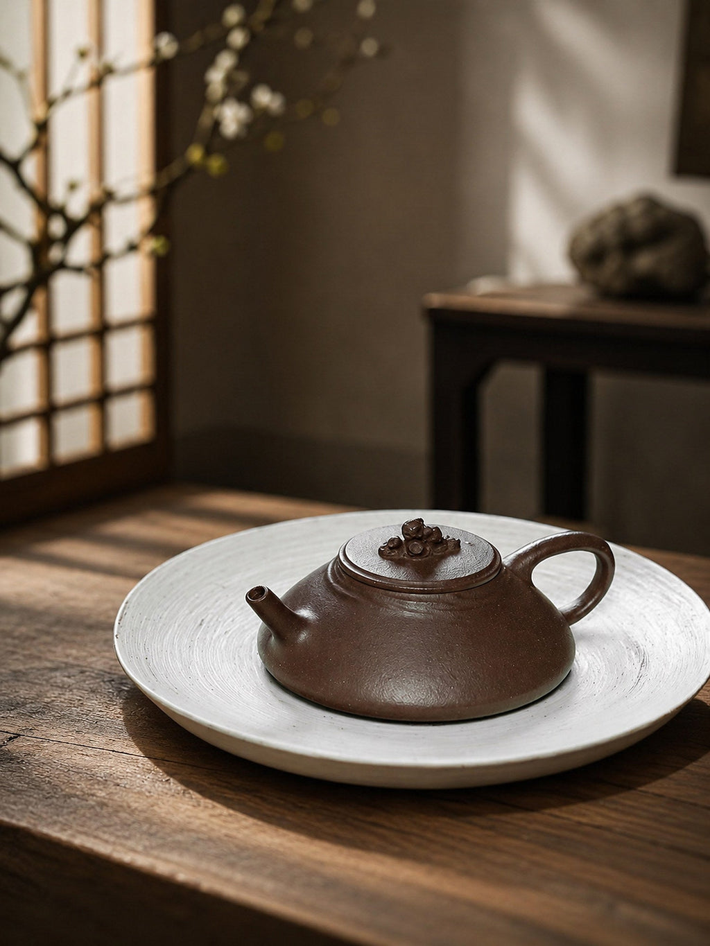 Handmade Shipiao Yixing Zisha Teapot – Aged Zini Clay, 100ml