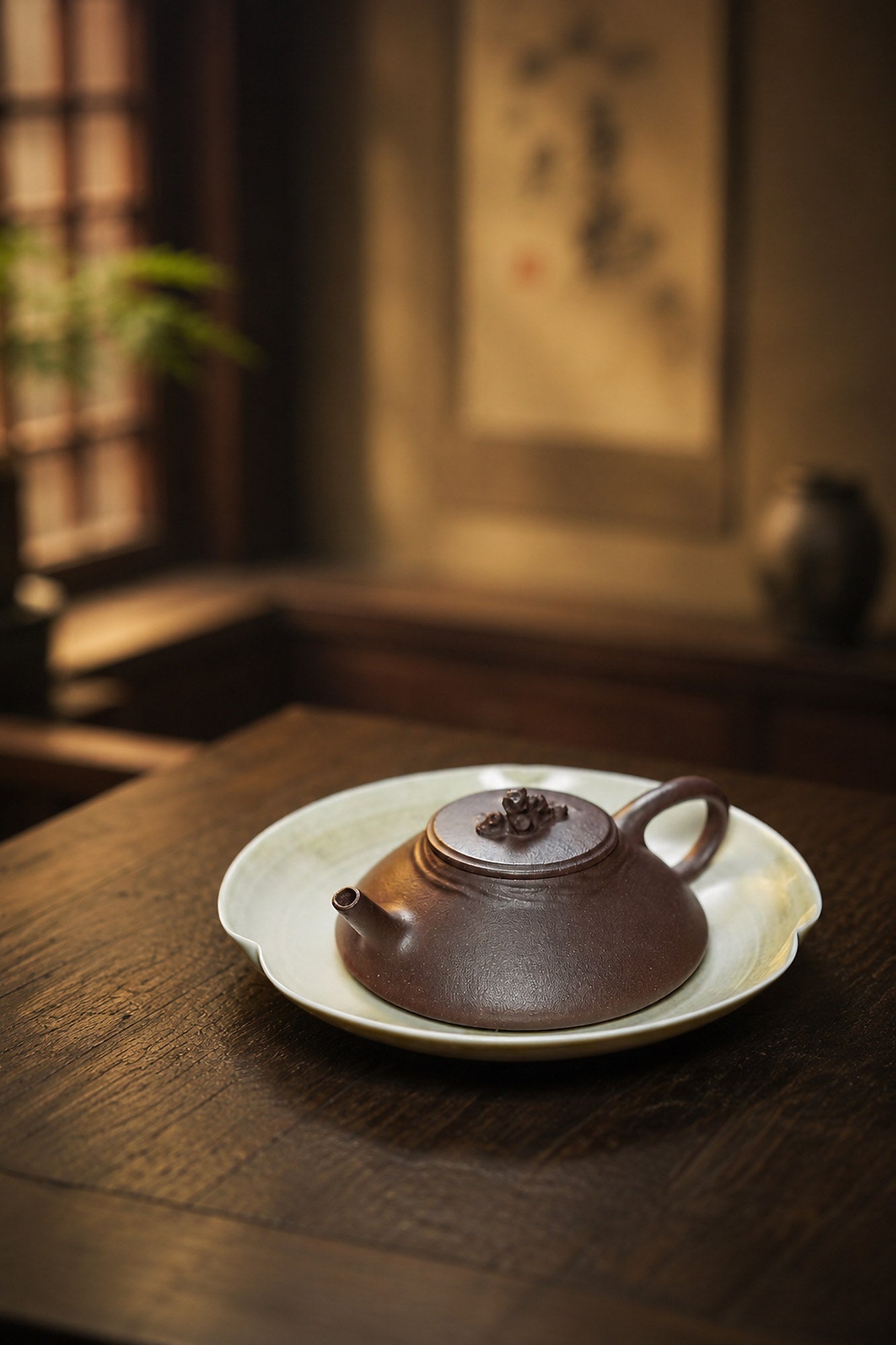Handmade Shipiao Yixing Zisha Teapot – Aged Zini Clay, 100ml