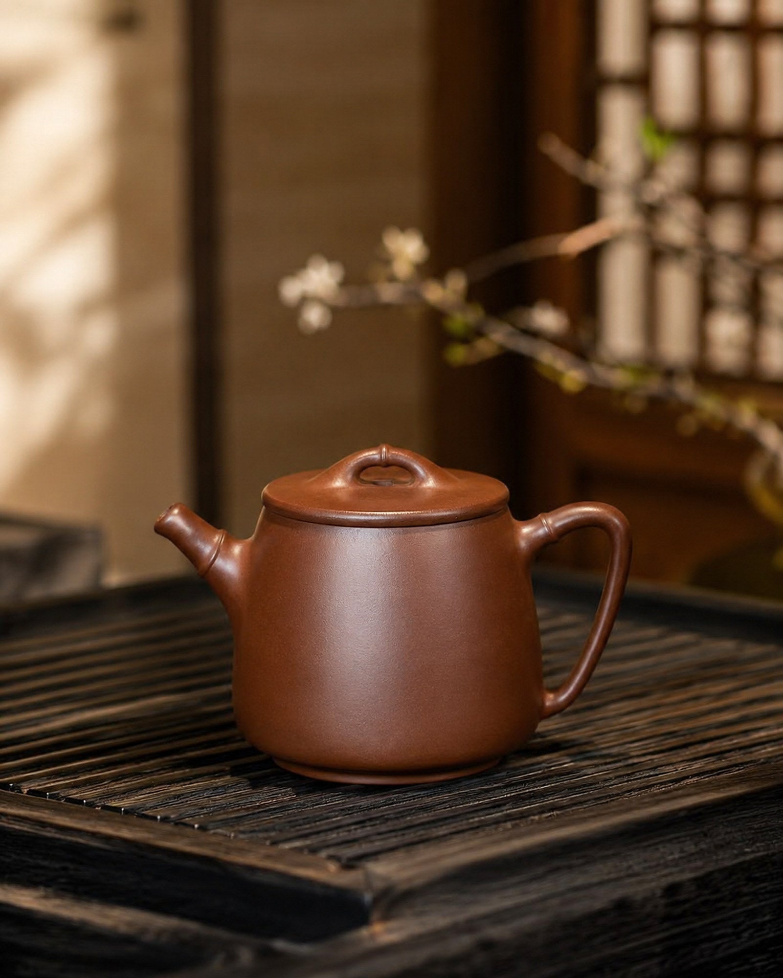Handmade Shipiao Yixing Zisha Teapot – Aged Zini Clay, 120ml