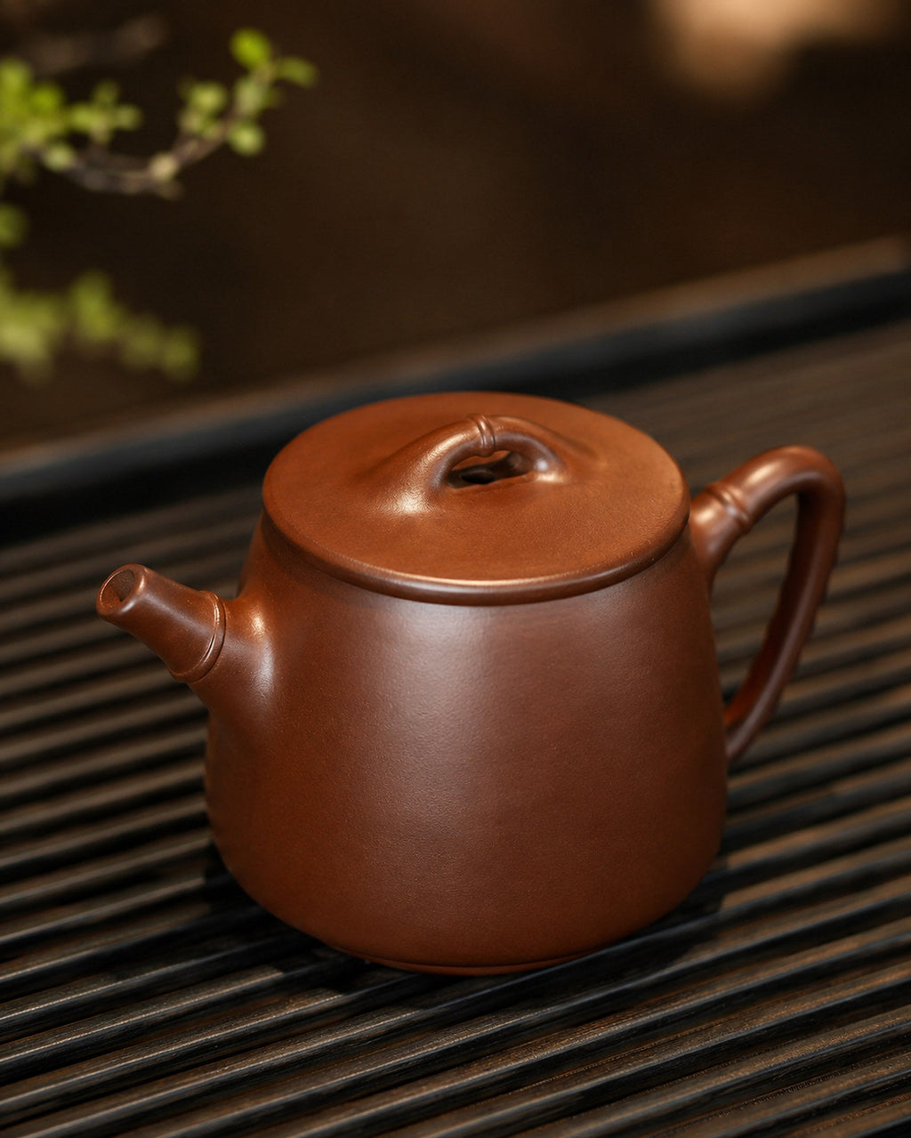 Handmade Shipiao Yixing Zisha Teapot – Aged Zini Clay, 120ml