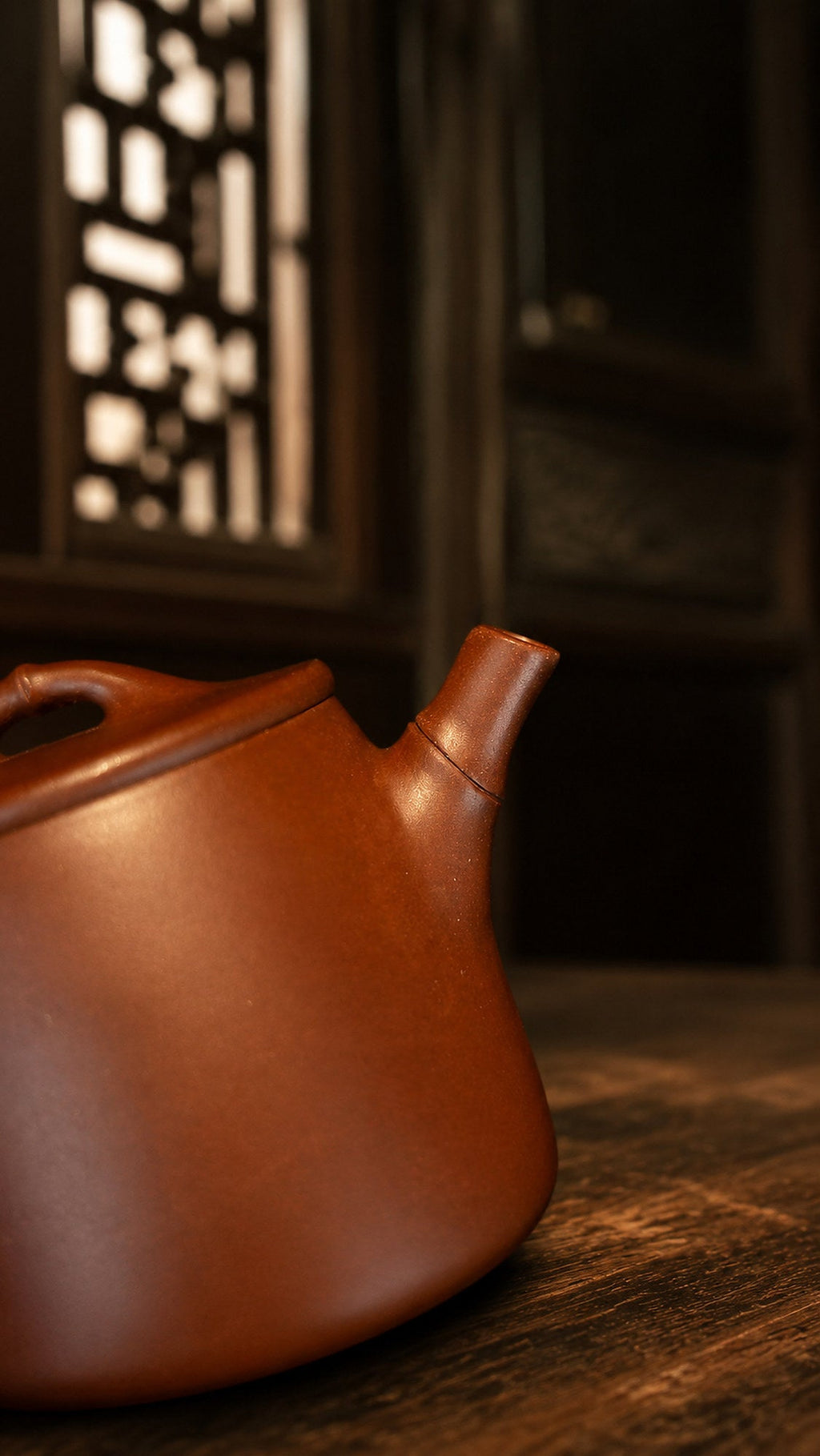 Handmade Shipiao Yixing Zisha Teapot – Aged Zini Clay, 120ml