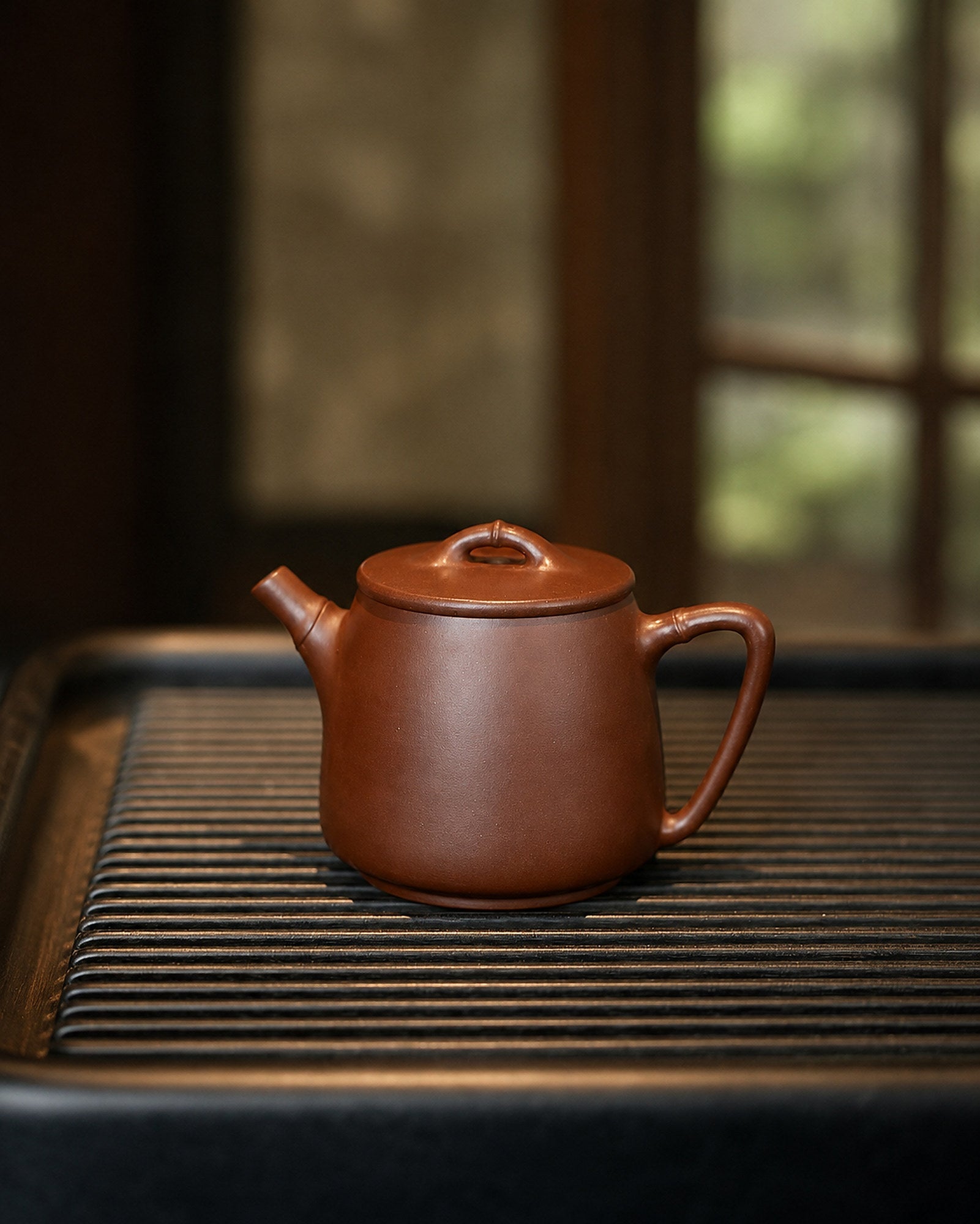 Handmade Shipiao Yixing Zisha Teapot – Aged Zini Clay, 120ml