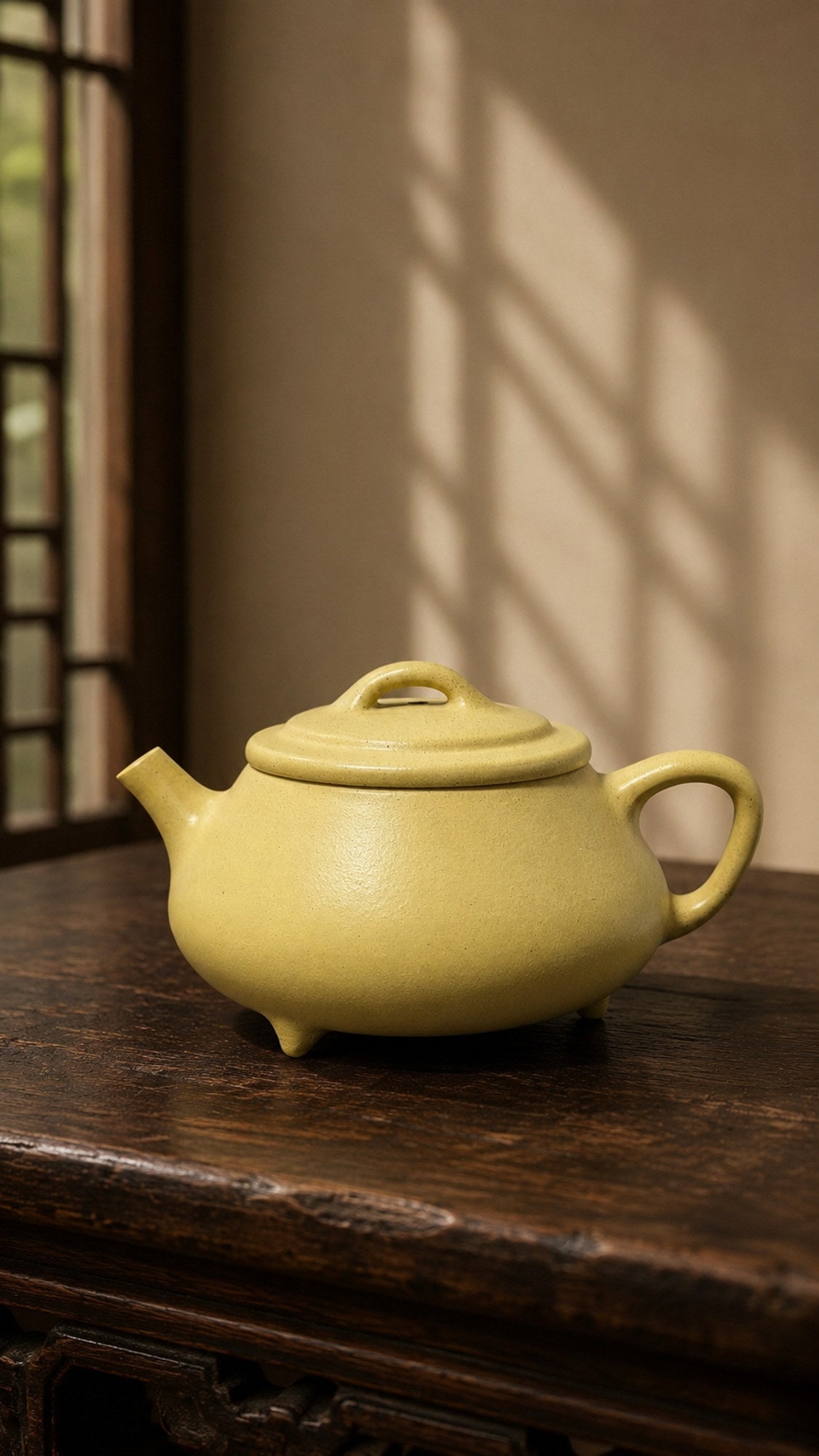 Handmade Shipiao Yixing Zisha Teapot – Benshan Luni Clay, 160ml