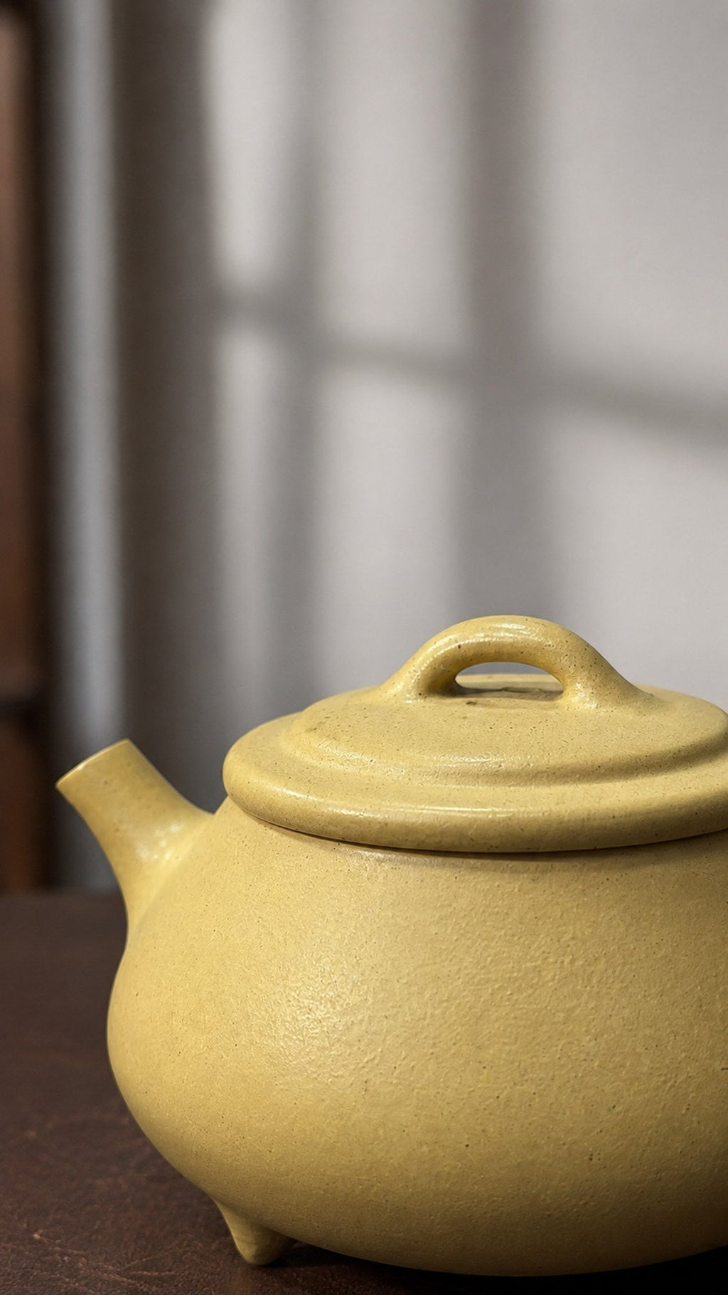 Handmade Shipiao Yixing Zisha Teapot – Benshan Luni Clay, 160ml
