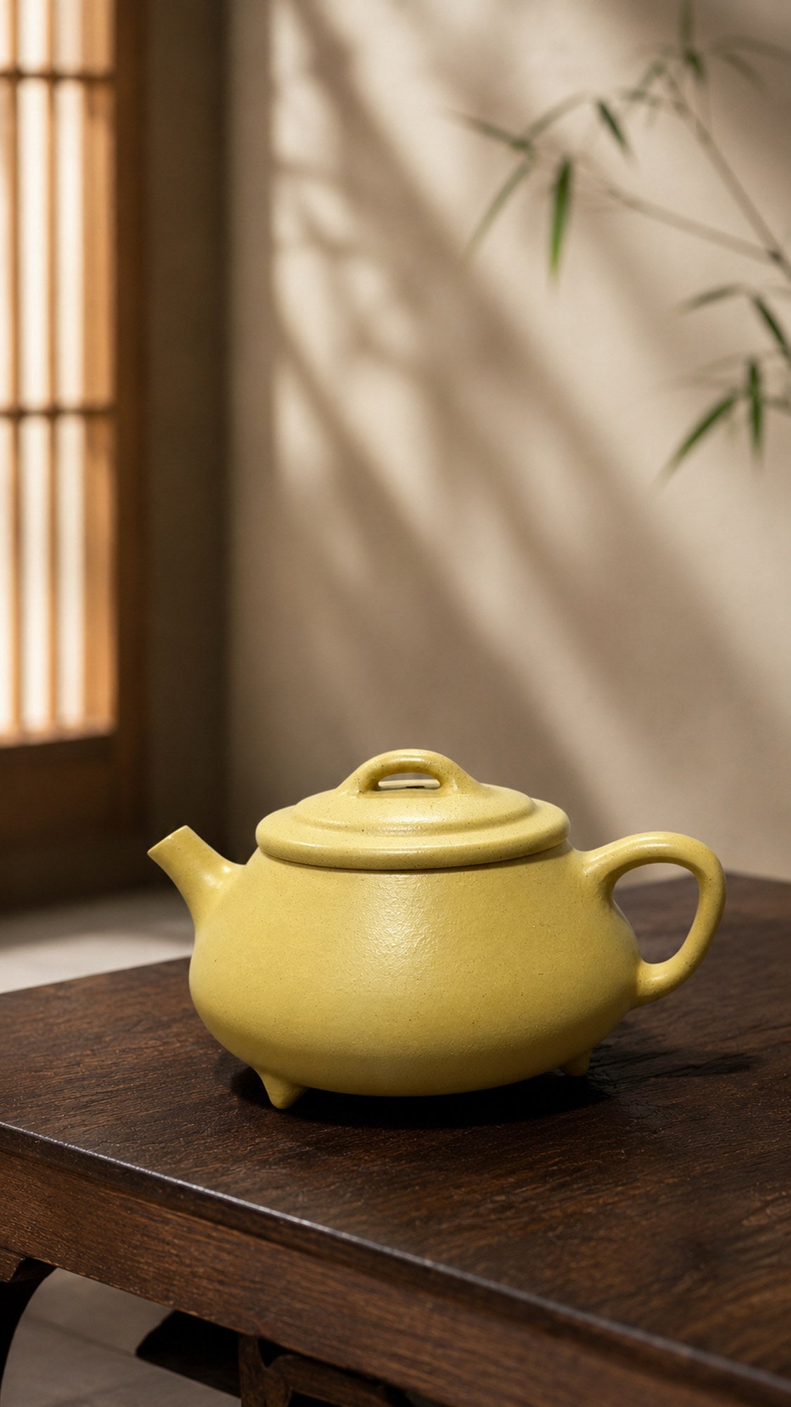 Handmade Shipiao Yixing Zisha Teapot – Benshan Luni Clay, 160ml