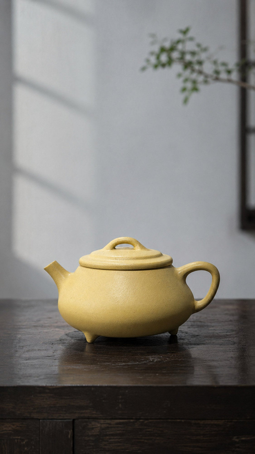 Handmade Shipiao Yixing Zisha Teapot – Benshan Luni Clay, 160ml