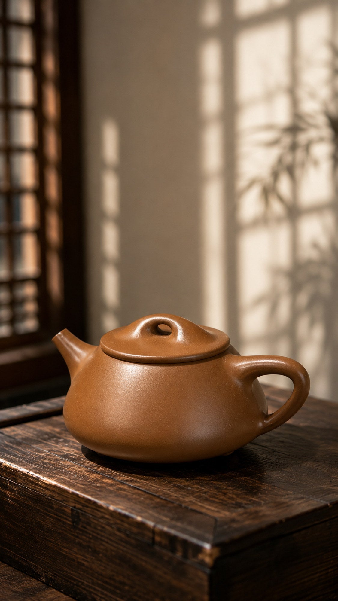 Handmade Jingzhou Shipiao Yixing Zisha Teapot – Chijin Zini Clay, 200ml