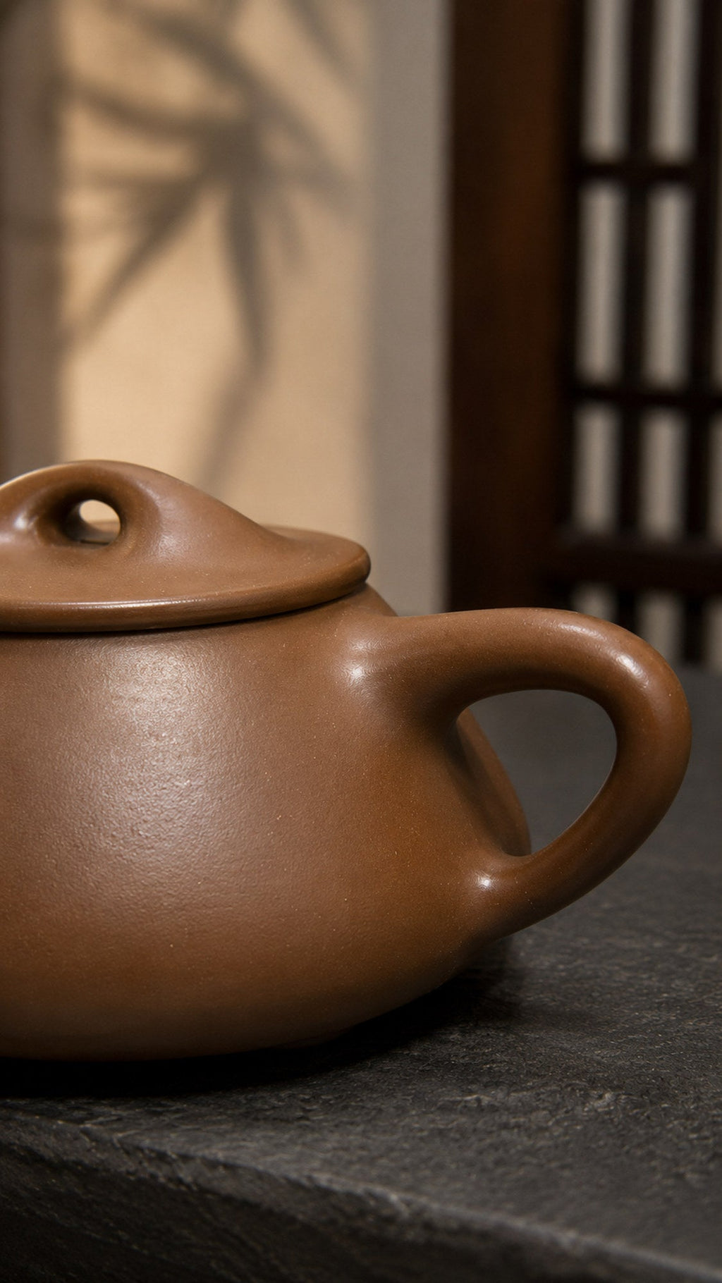 Handmade Jingzhou Shipiao Yixing Zisha Teapot – Chijin Zini Clay, 200ml