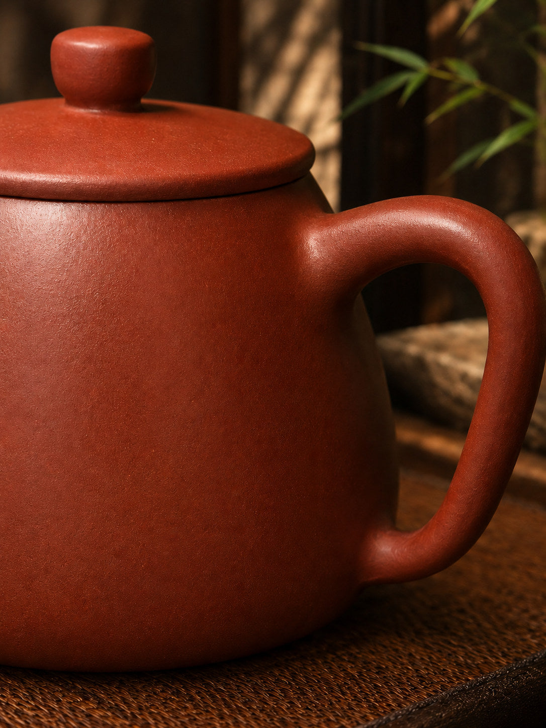 Handmade Tall Shipiao Yixing Zisha Teapot – Dahongpao Clay, 160ml