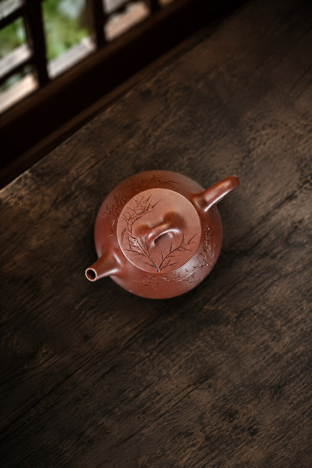 Tall Shipiao Yixing Zisha Teapot – Dicaoqing Zini Clay, 140ml
