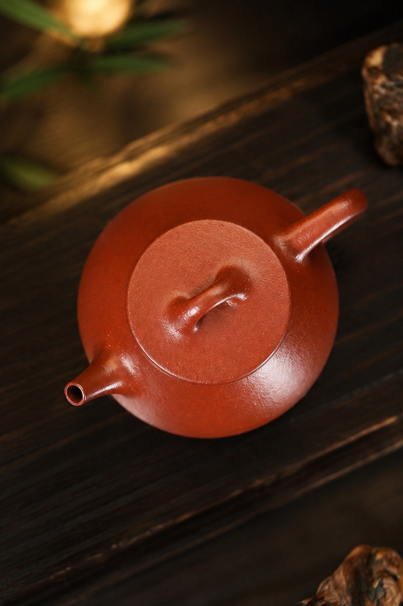 Handmade Flat-Lid Shipiao Yixing Zisha Teapot – Jiangponi Clay, 110ml