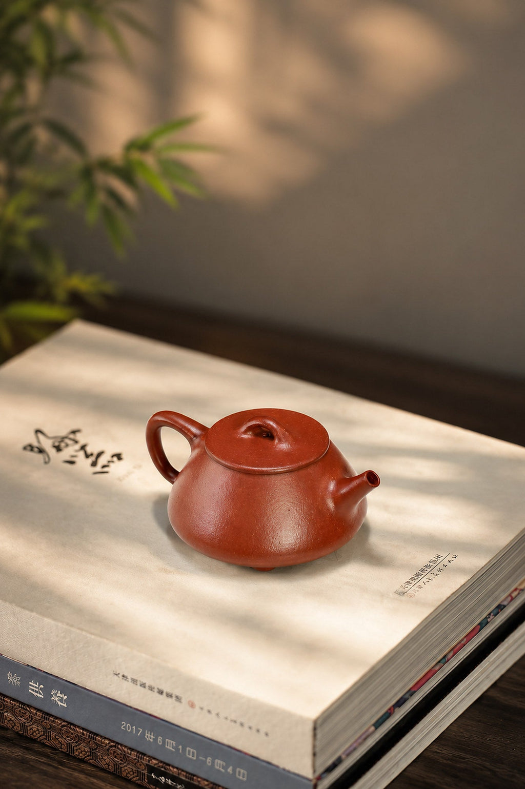 Handmade Flat-Lid Shipiao Yixing Zisha Teapot – Jiangponi Clay, 110ml